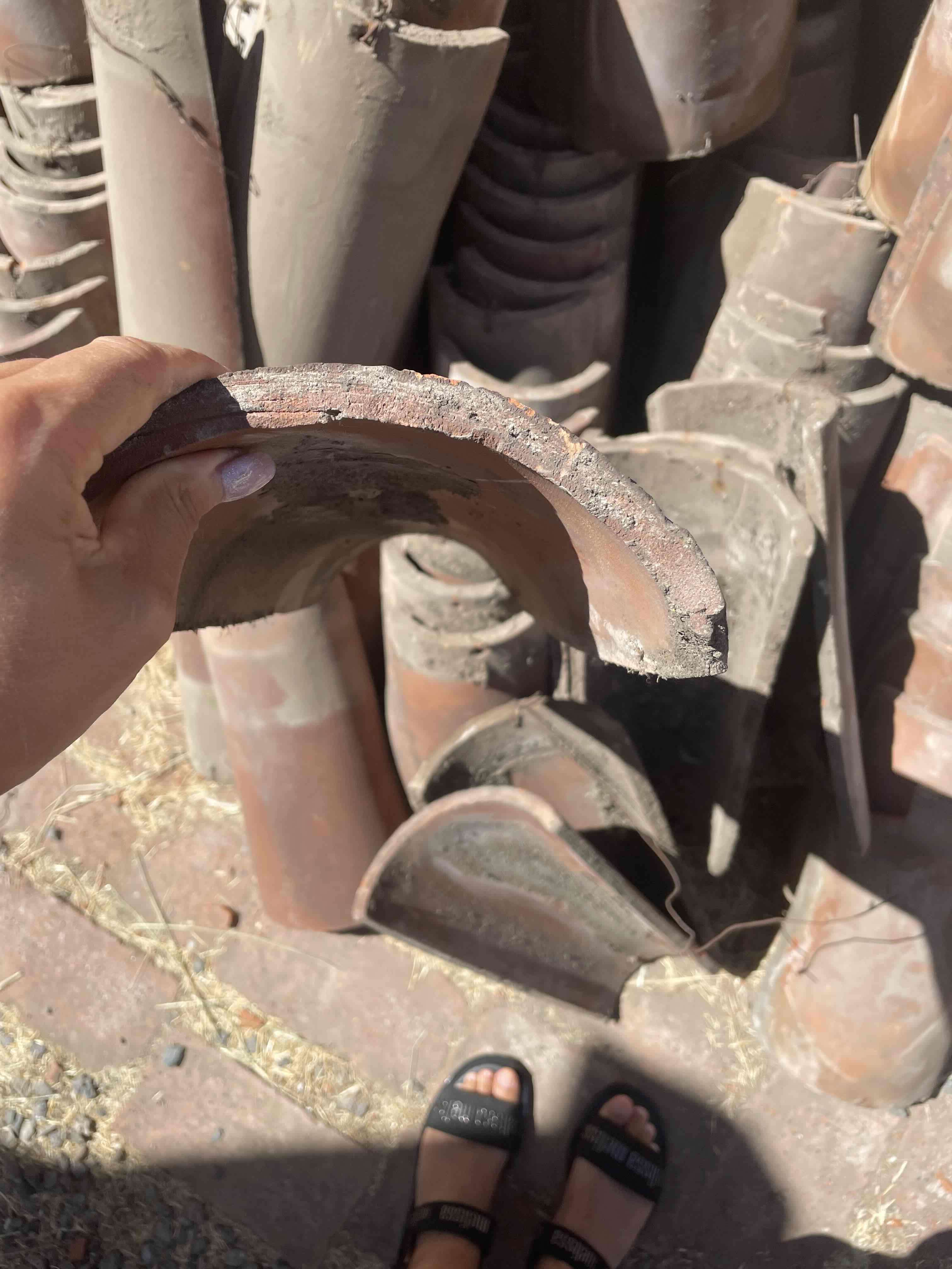 Tejas cerámicas usadas - miniatura 2