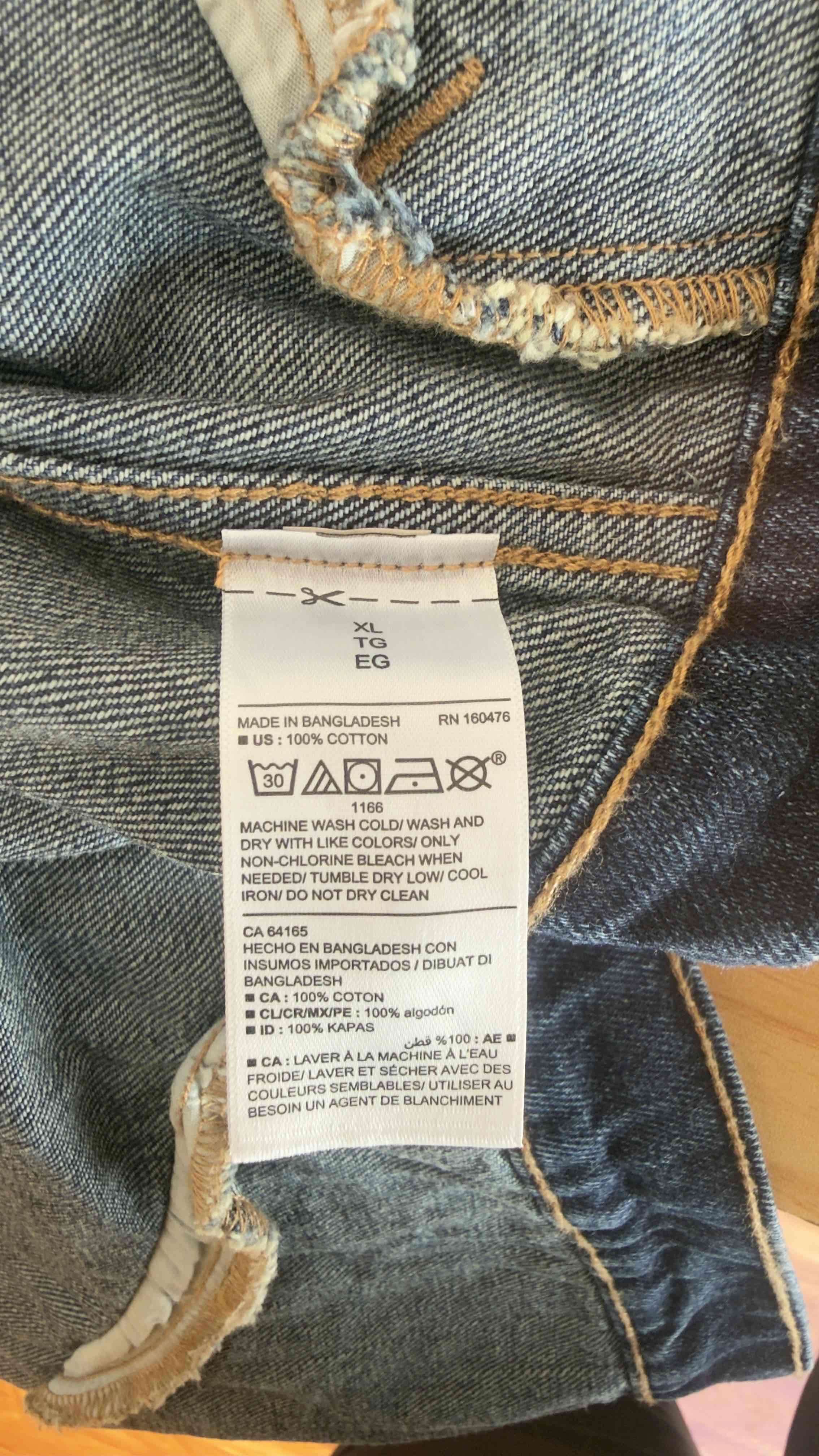 Chaqueta de mezclilla azul Old Navy - miniatura 4