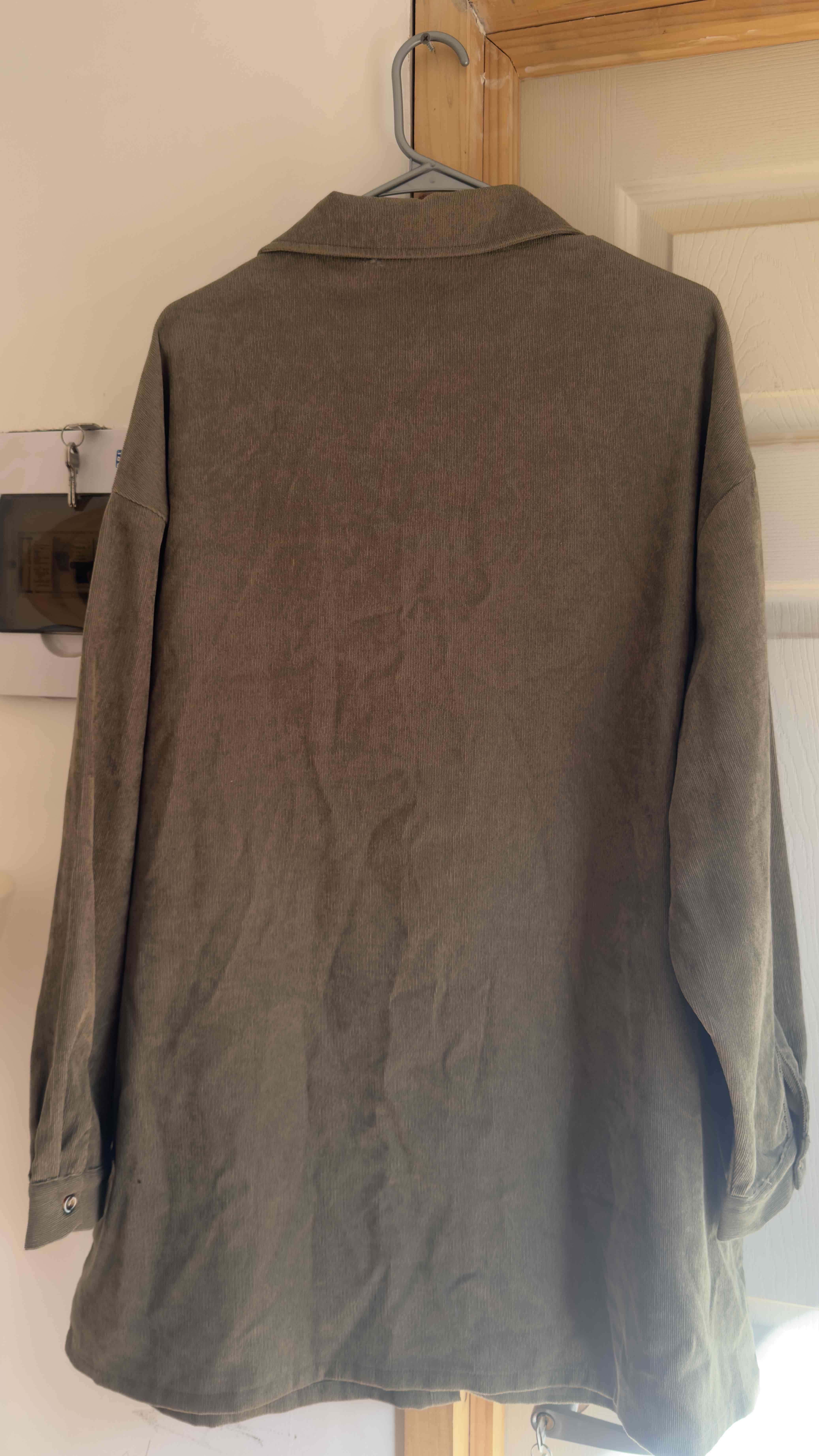 Camisa verde de pana - 3