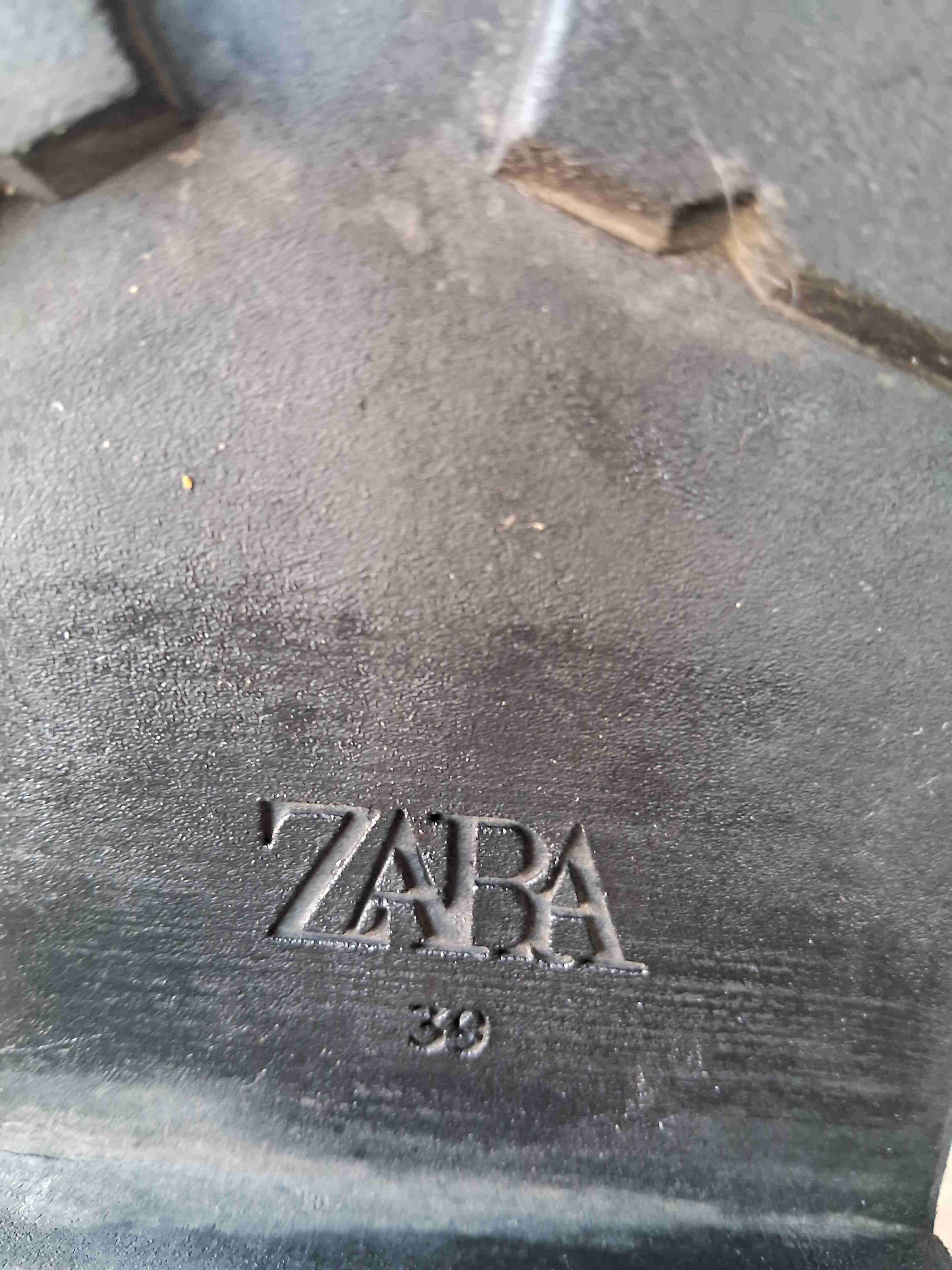 Borcego o Botin negras Zara - miniatura 6