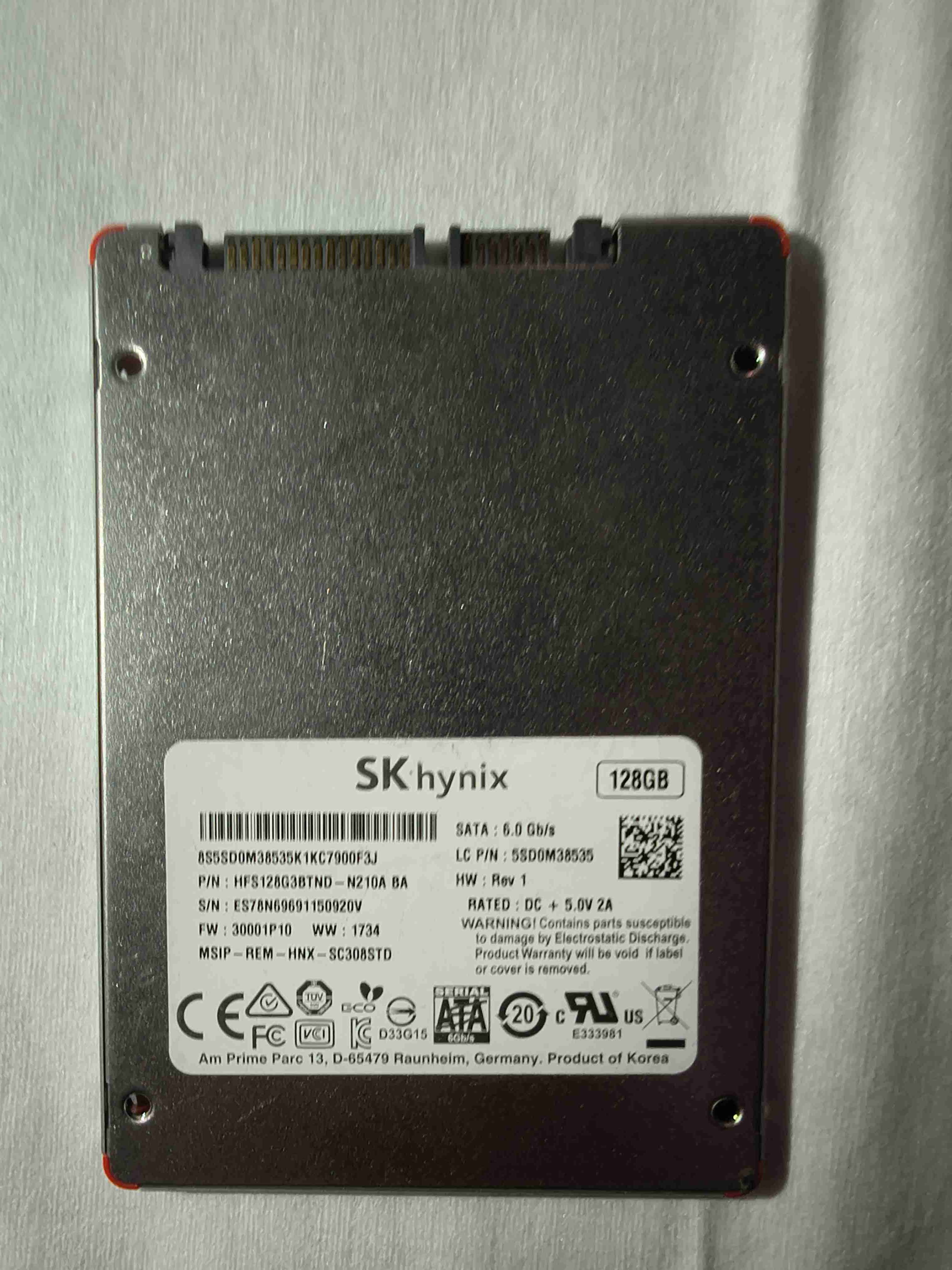 Disco SSD SK hynix 128GB - miniatura 1