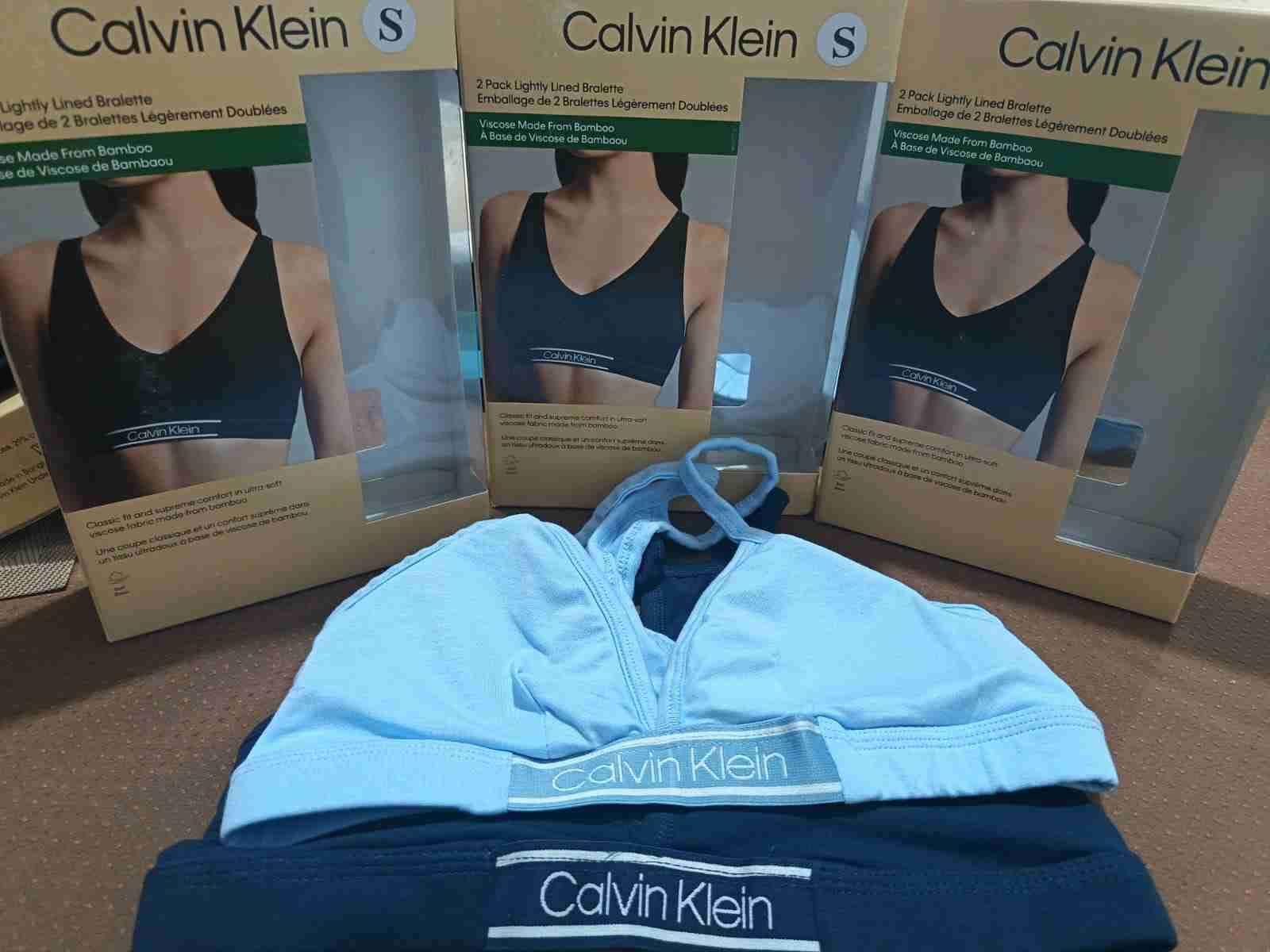 Bralettes Calvin Klein negros M - miniatura 2