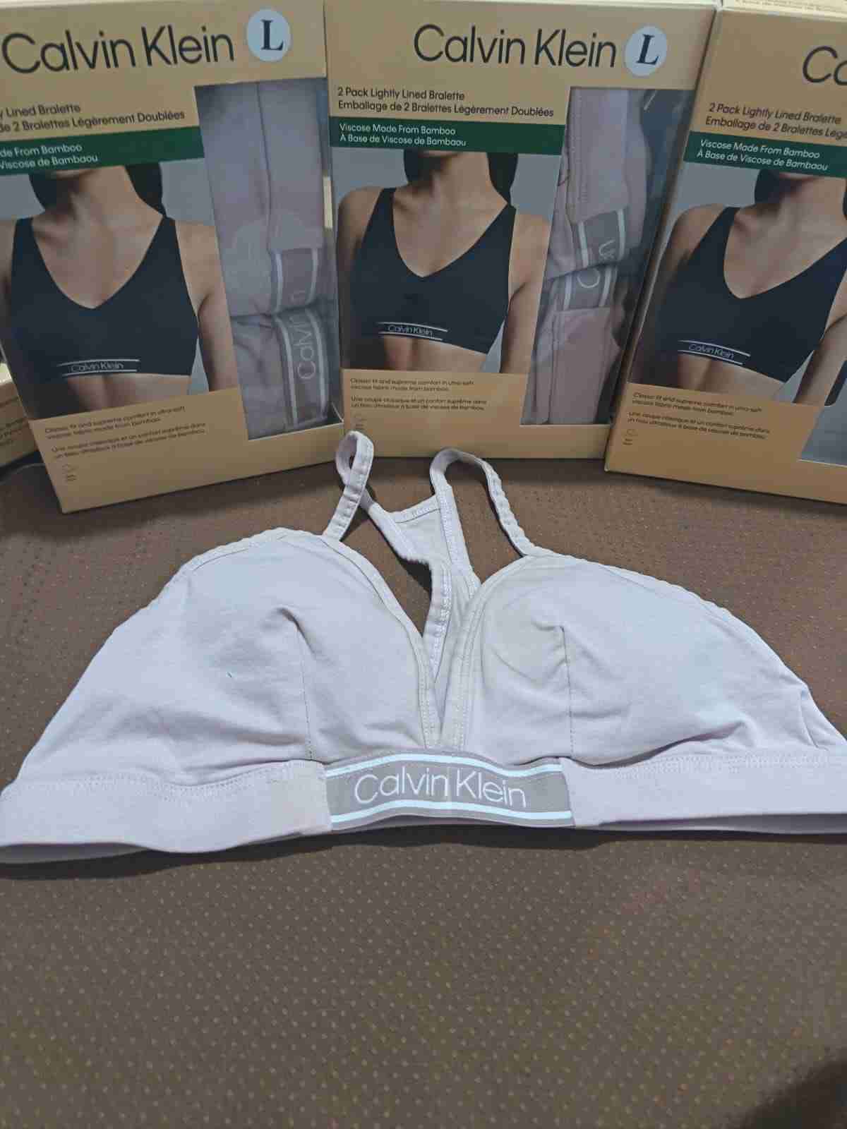 Bralettes Calvin Klein negros M - miniatura 3