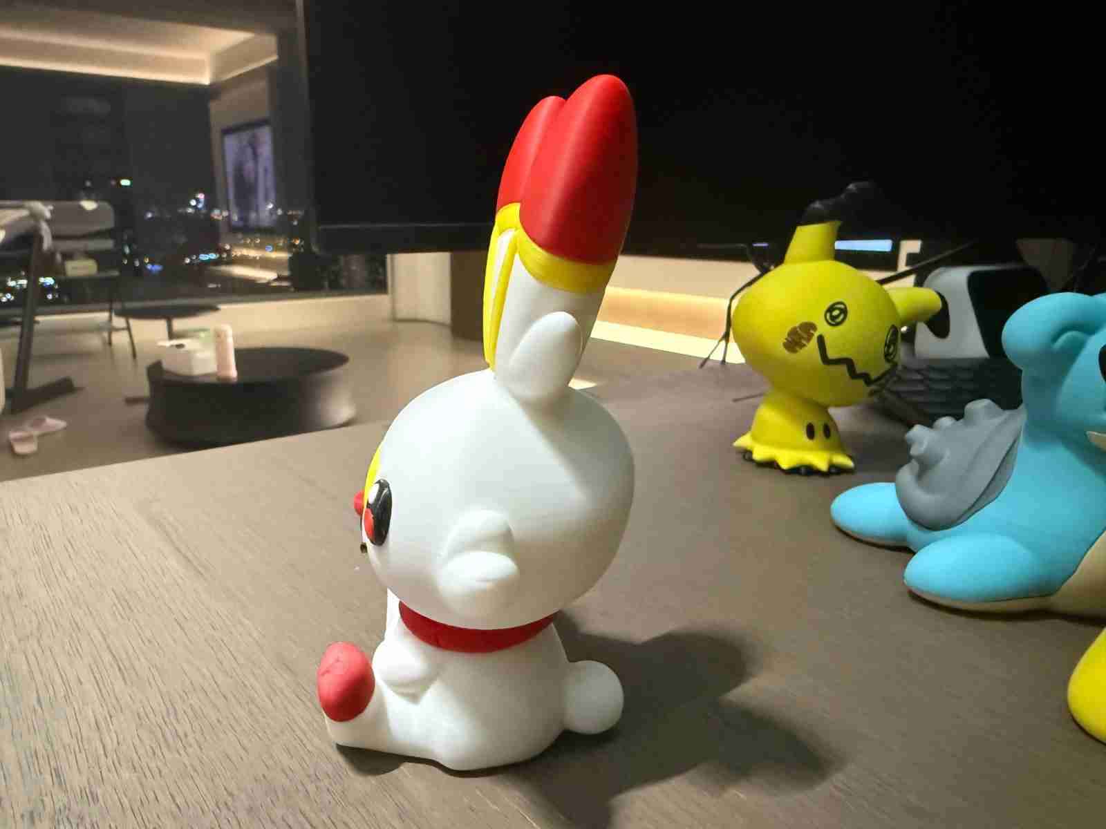 Figura 3D Pokémon Scorbunny - 5