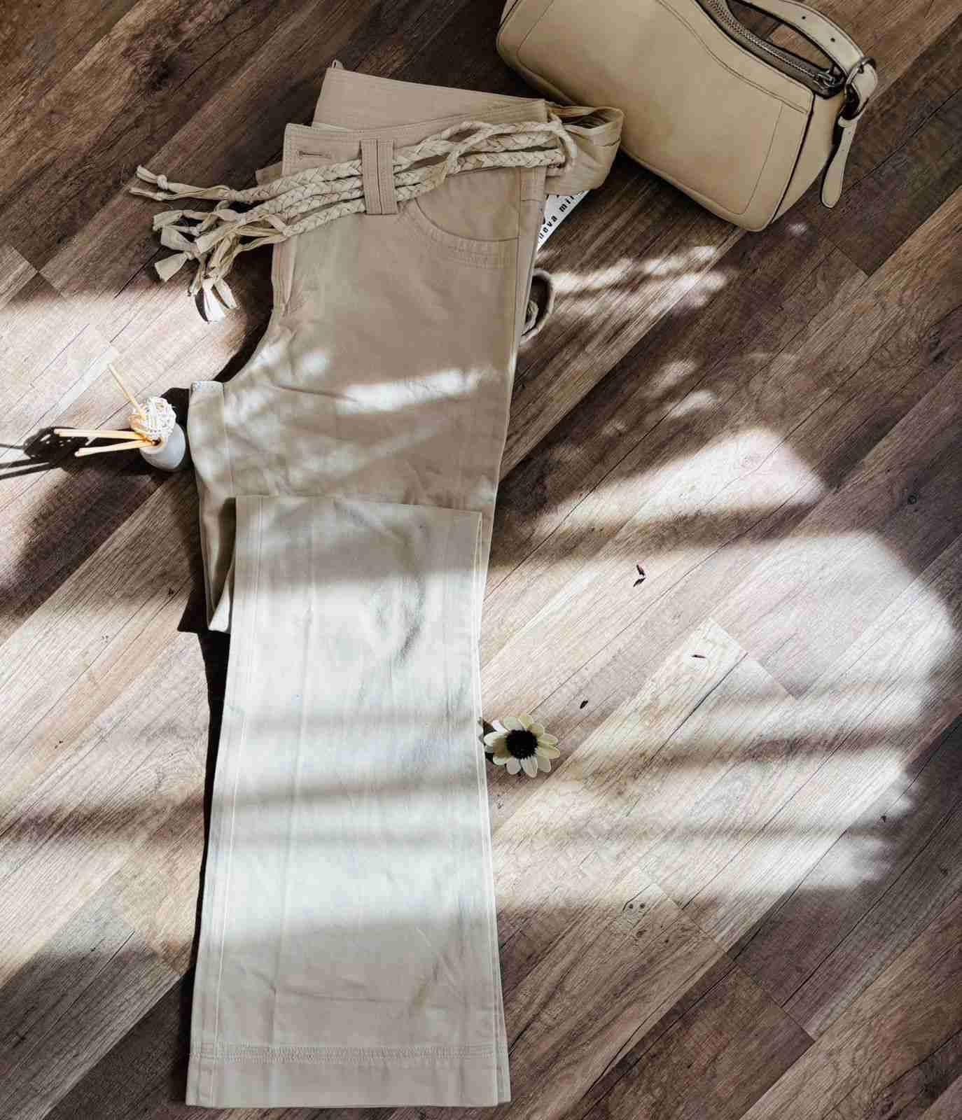 Jeans grises con botones - miniatura 5