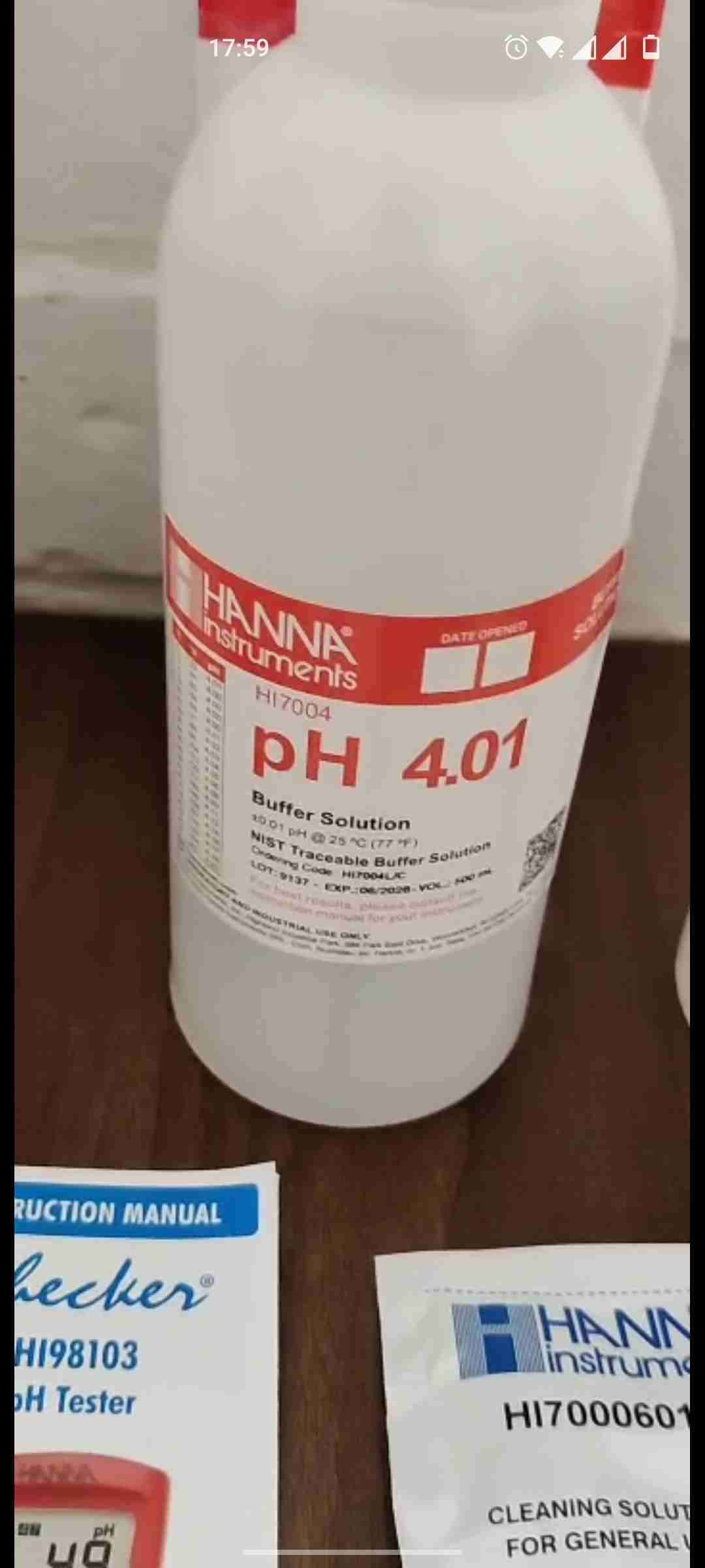 Medidor de pH Hanna Instruments - 3