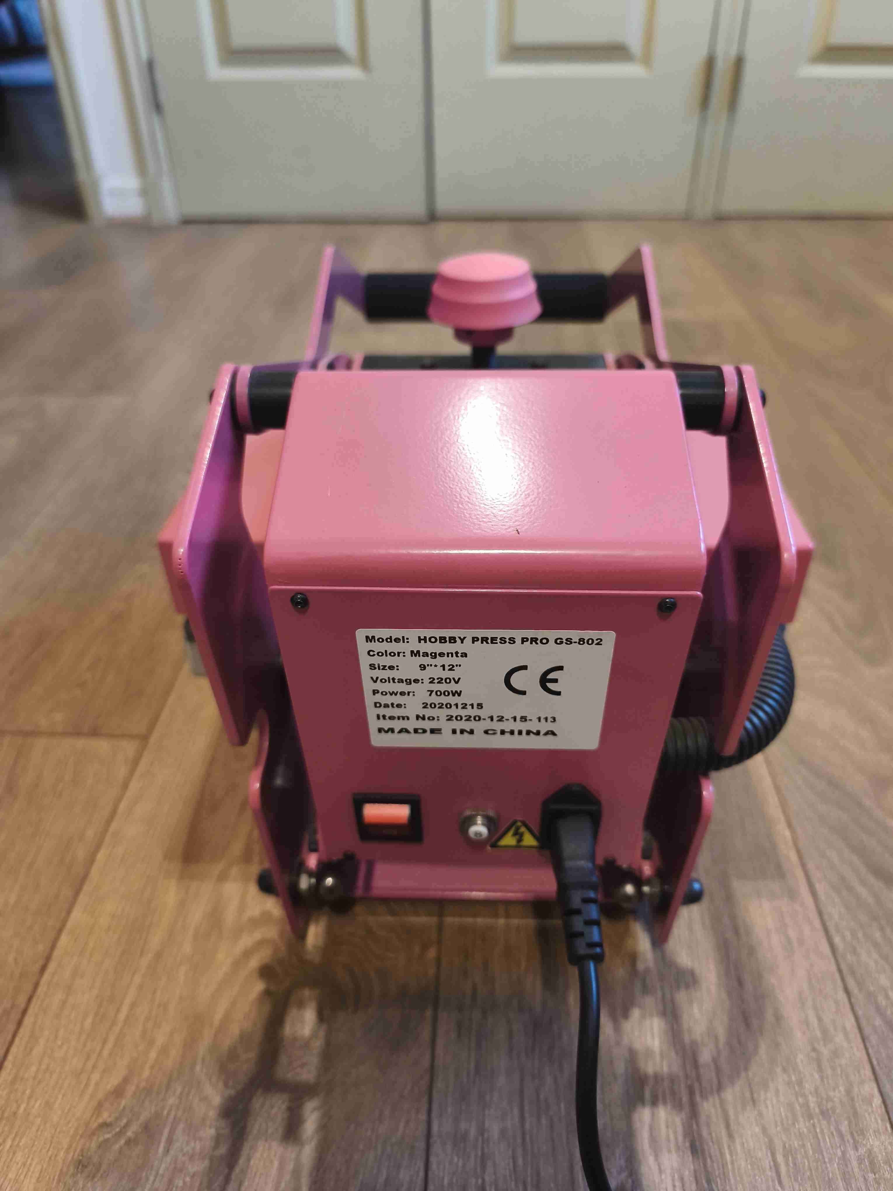 Plancha transfer rosa Galaxy - miniatura 5