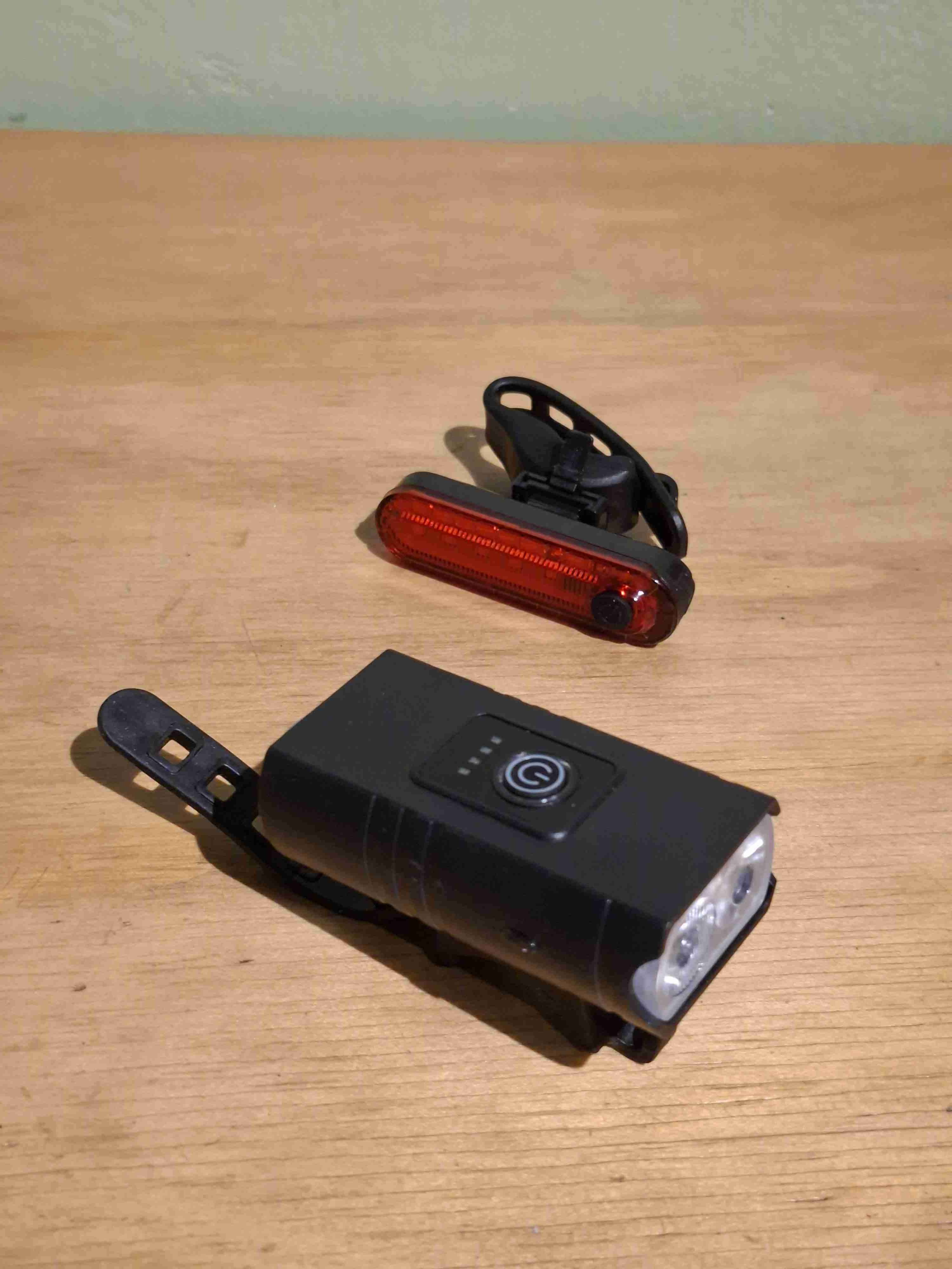 Luces para bicicleta recargables - 1