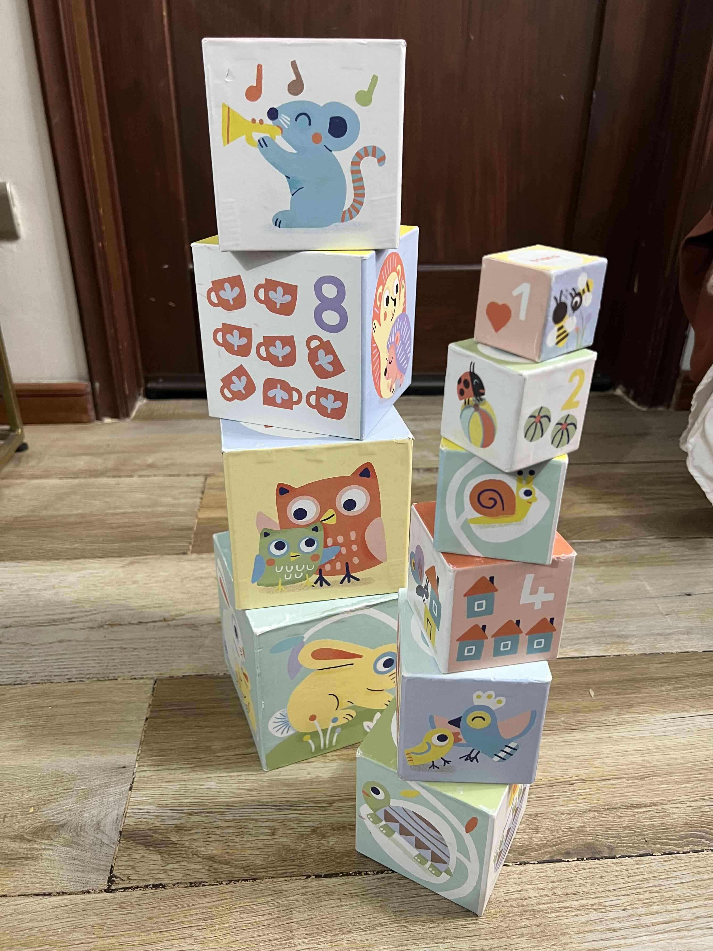 Cubos baby bloki de Djeco - miniatura 4