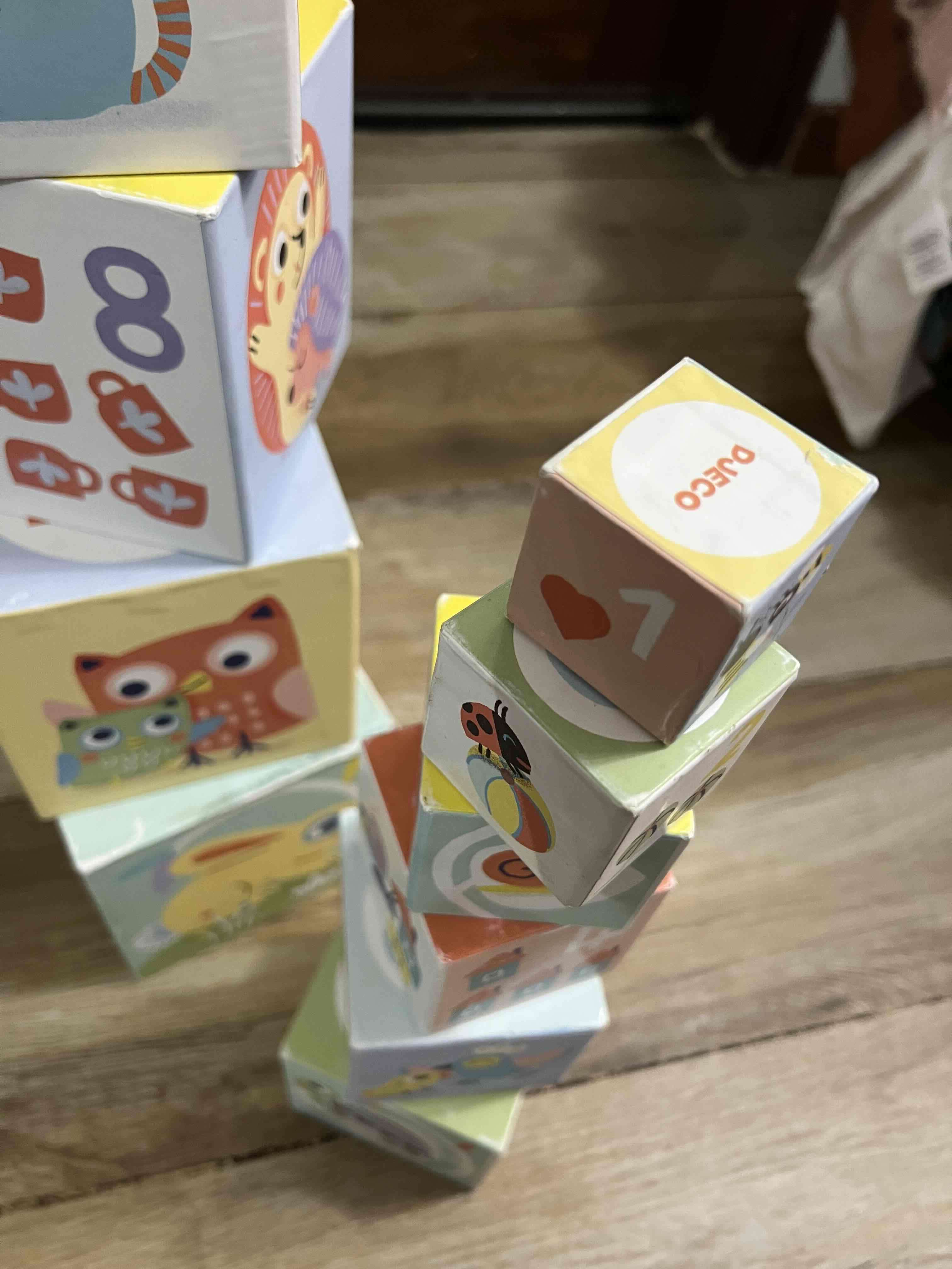 Cubos baby bloki de Djeco - miniatura 5