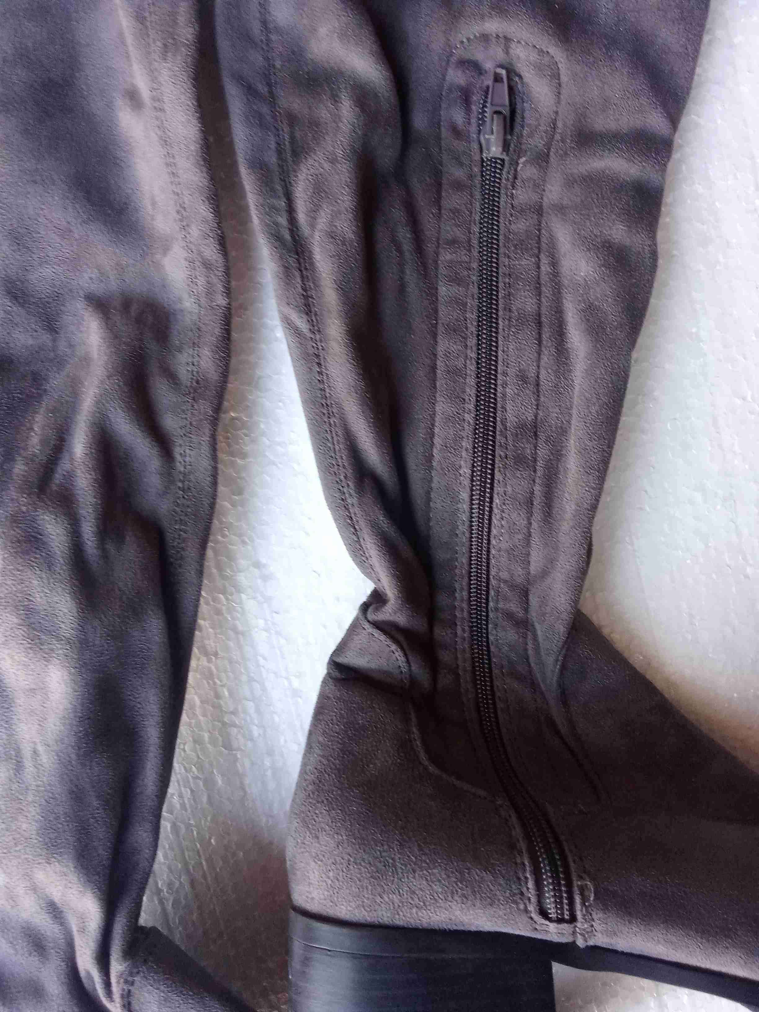 Botas altas de gamuza gris - 2