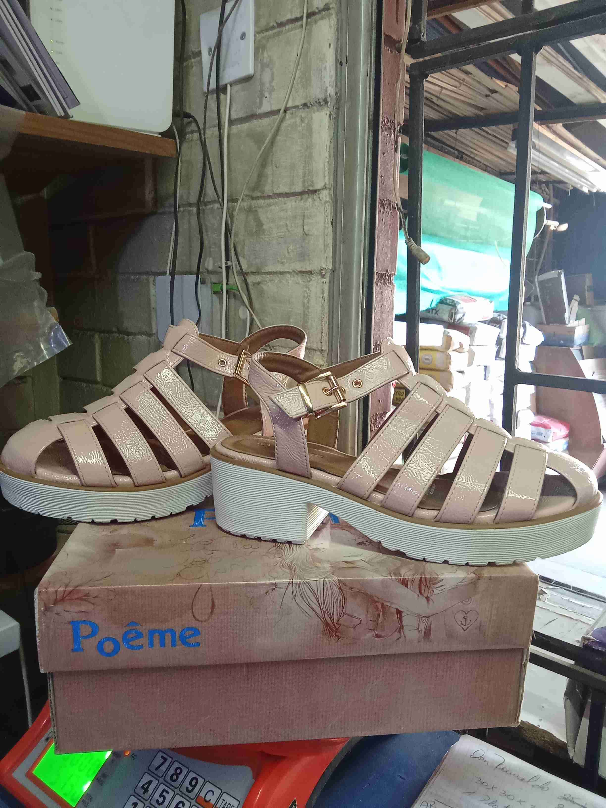 Sandalias Poème rosadas - 1