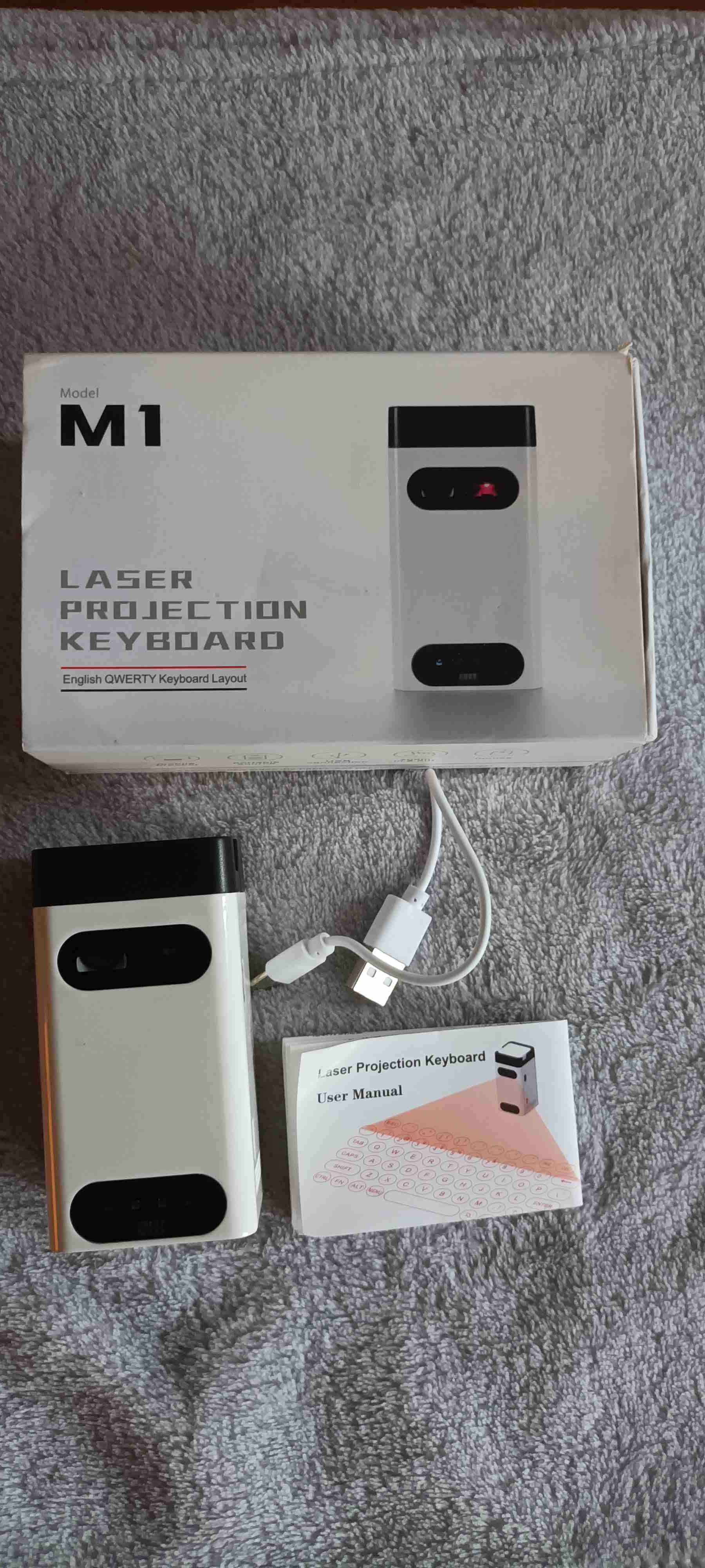 Teclado láser portátil con conexion bluetooth - miniatura 6