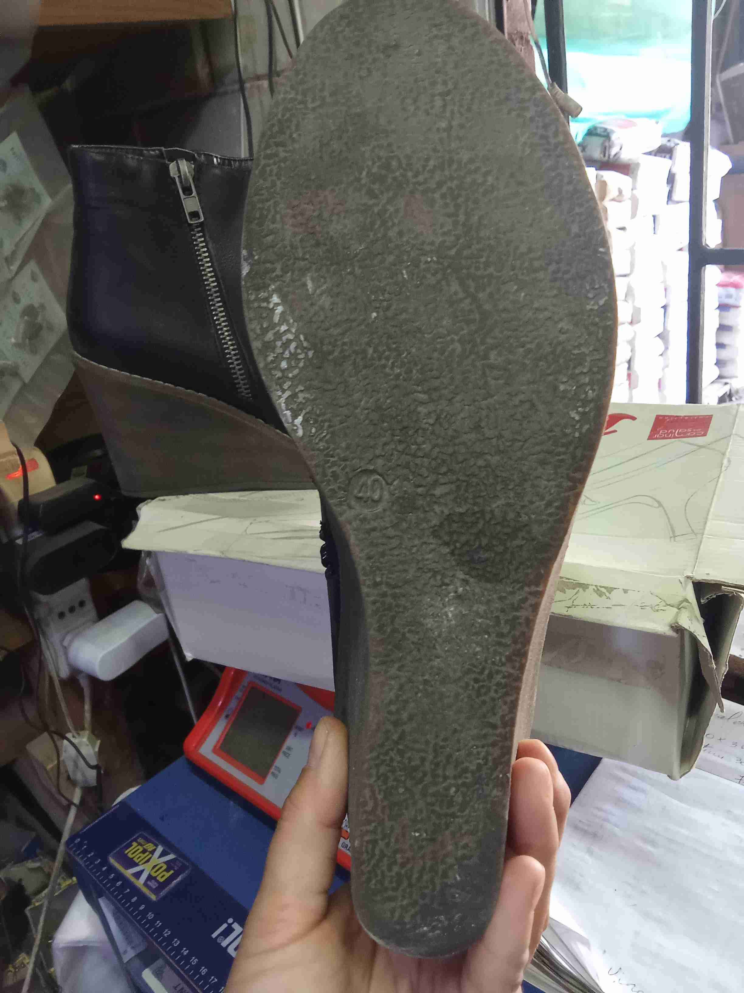 Botines negros con plataforma - miniatura 4