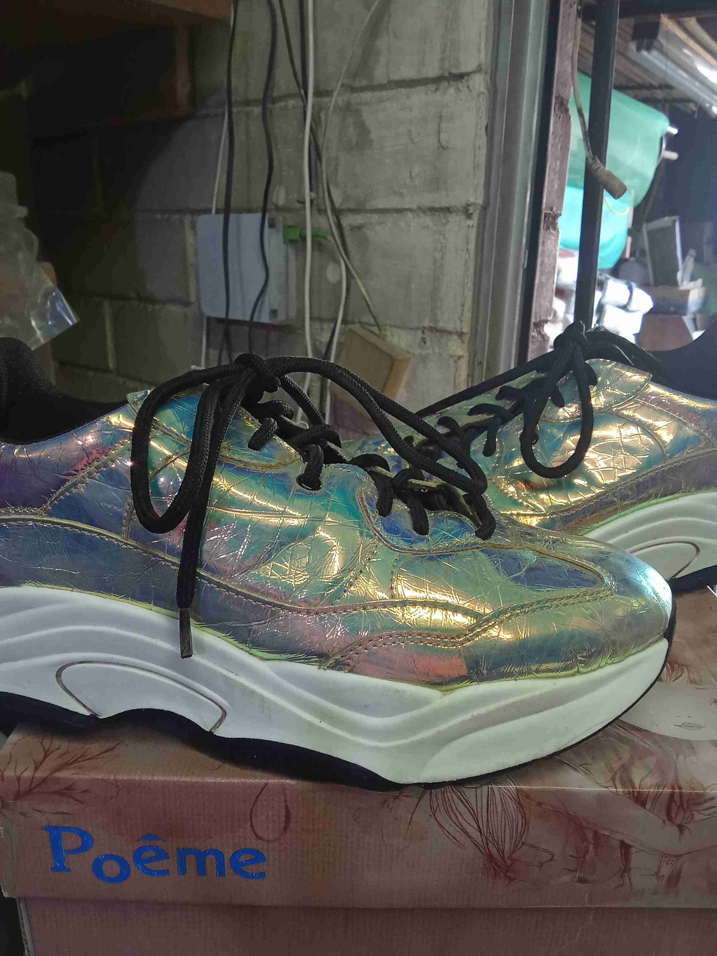 Zapatillas con Plataforma Brillantes - miniatura 2