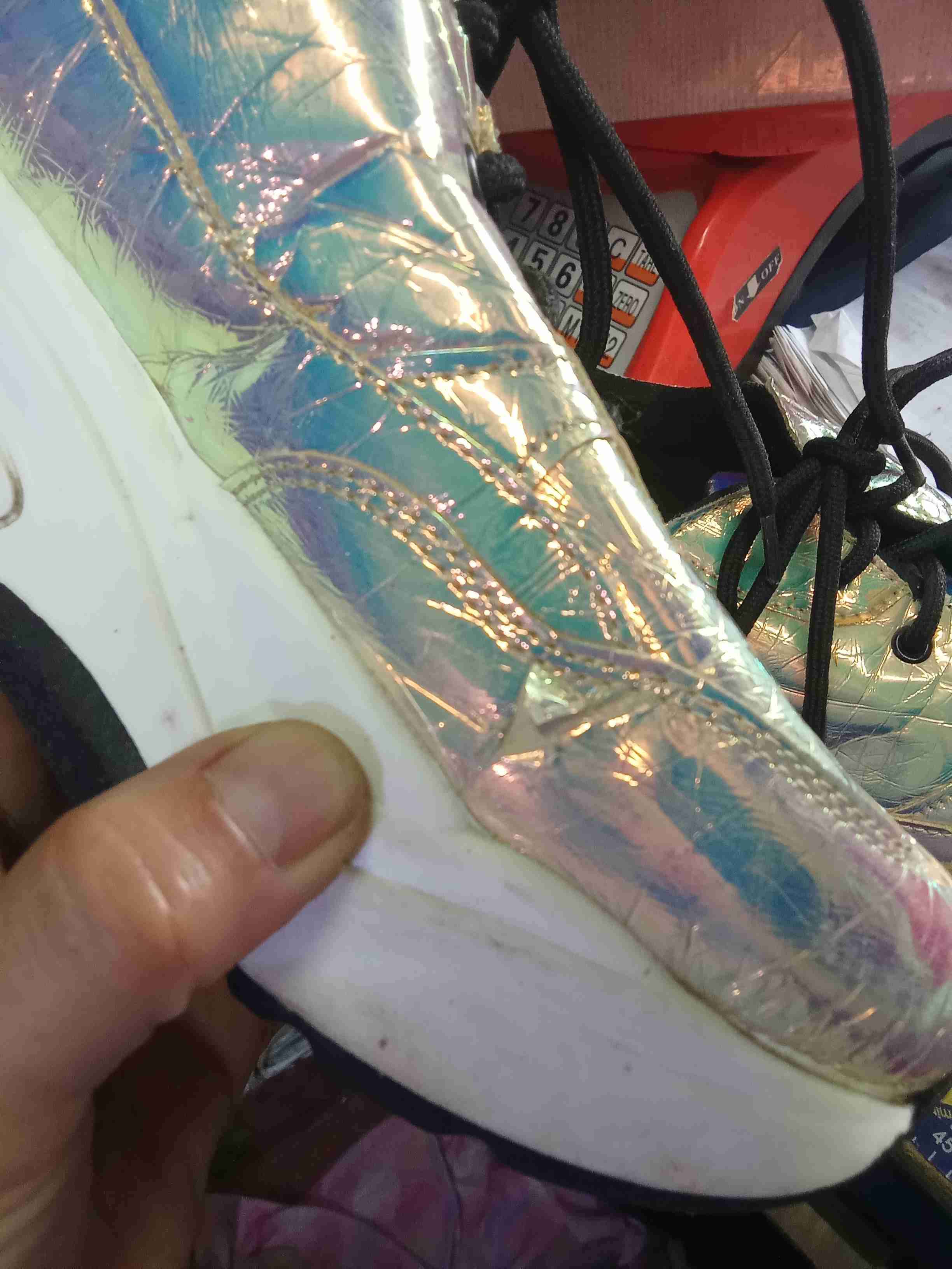 Zapatillas con Plataforma Brillantes - miniatura 3