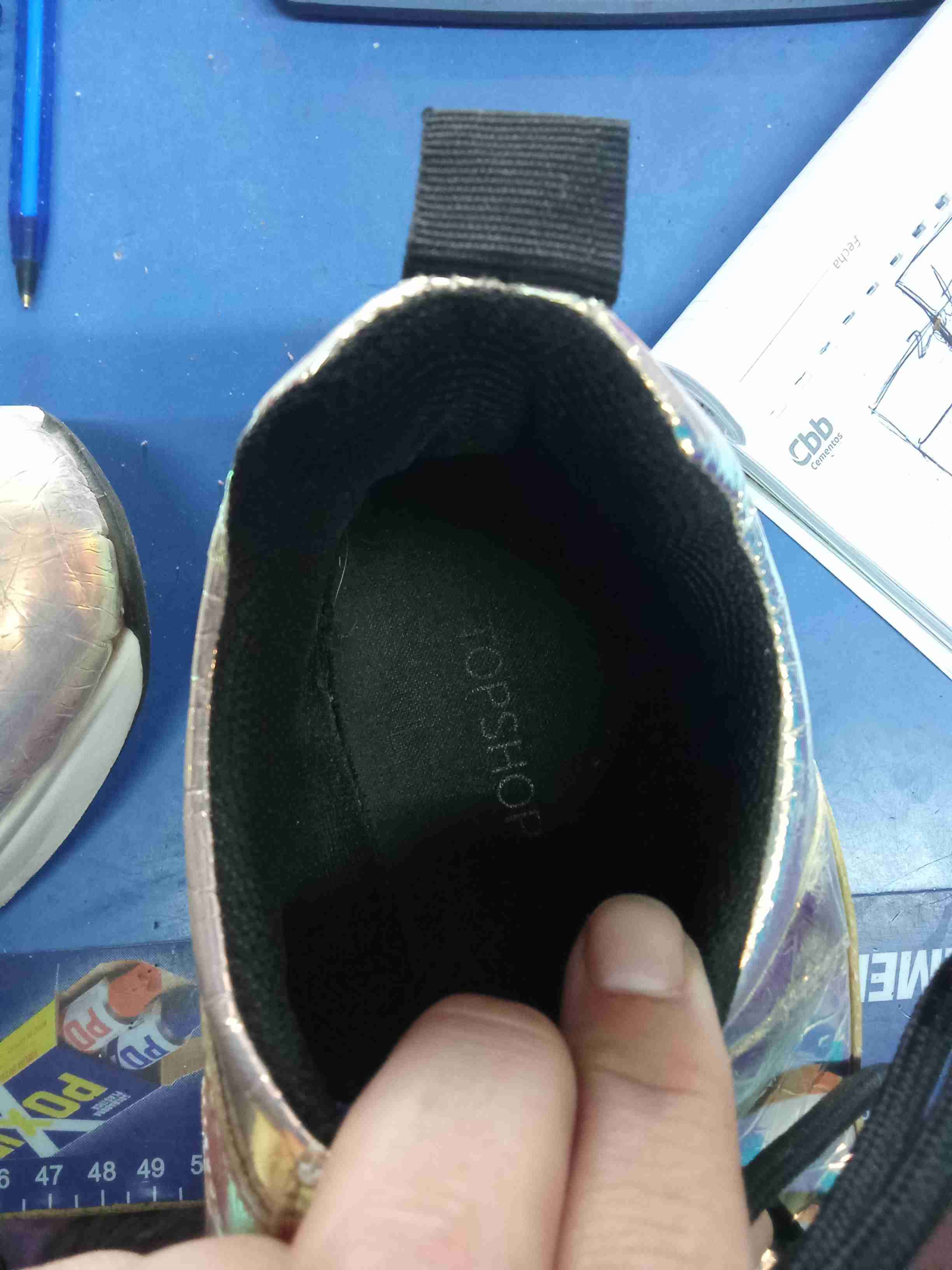 Zapatillas con Plataforma Brillantes - miniatura 4