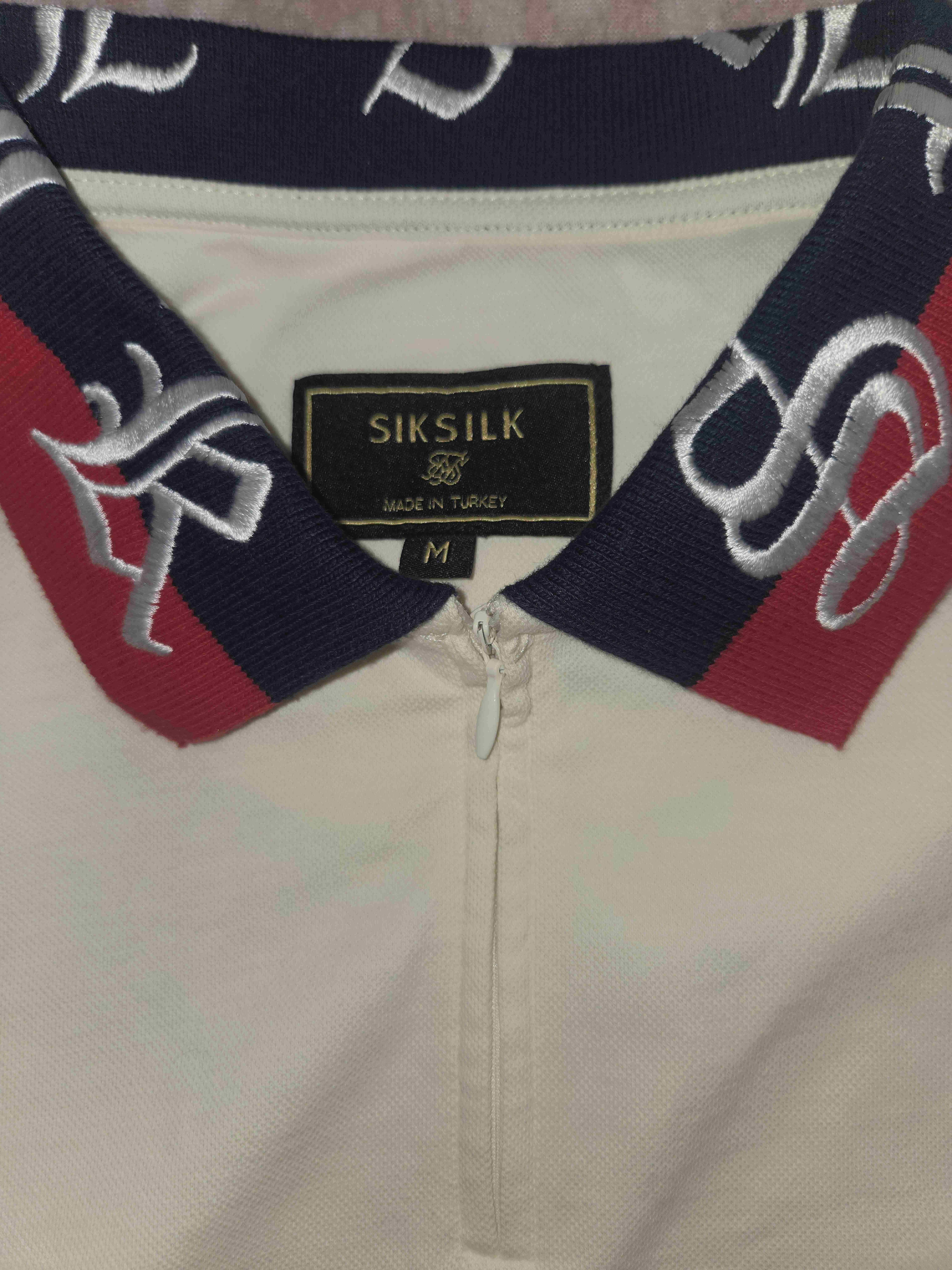 Polera Piqué Siksilk Crema - miniatura 4