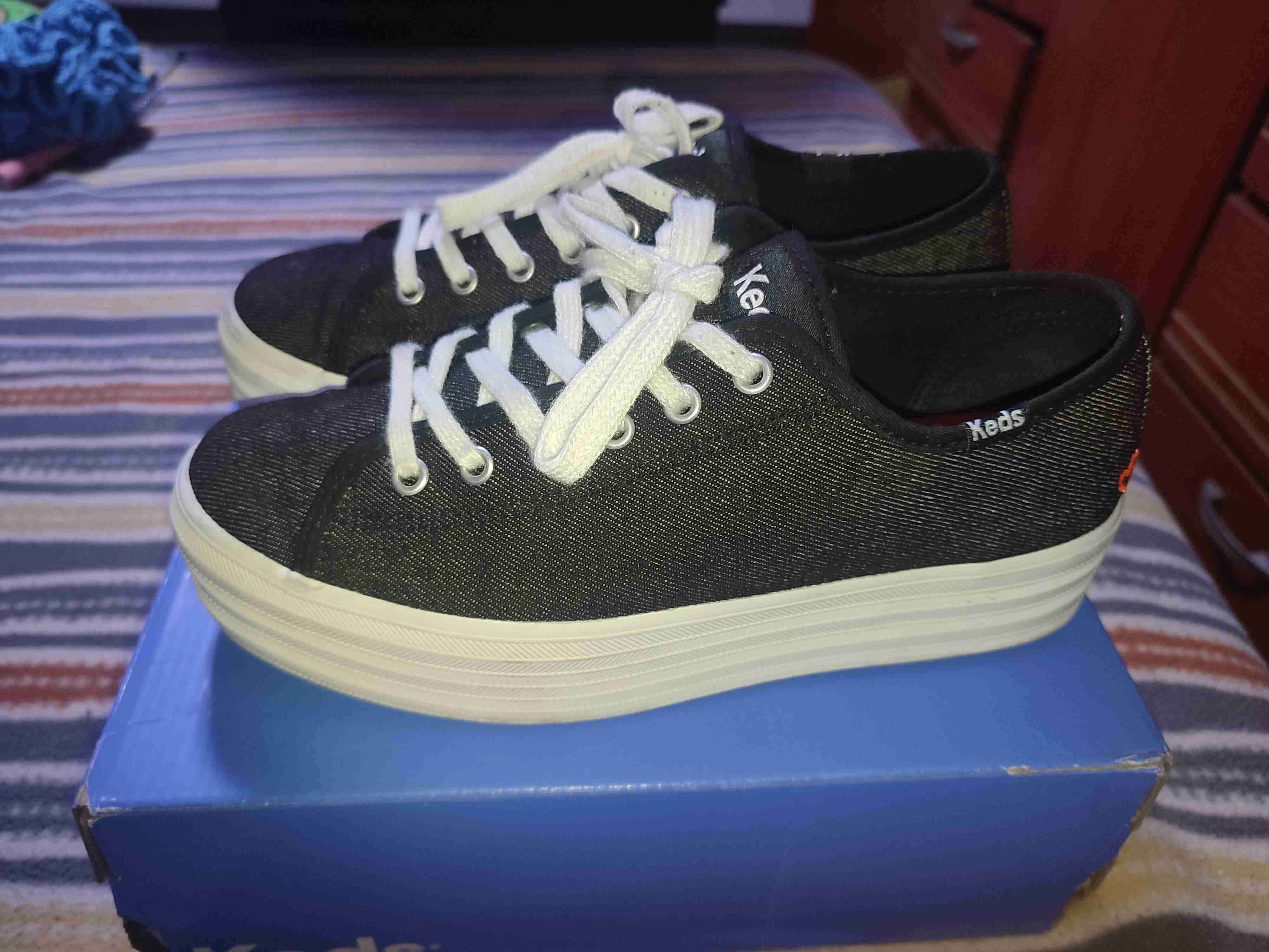 Zapatillas negras Keds con plataforma - 2
