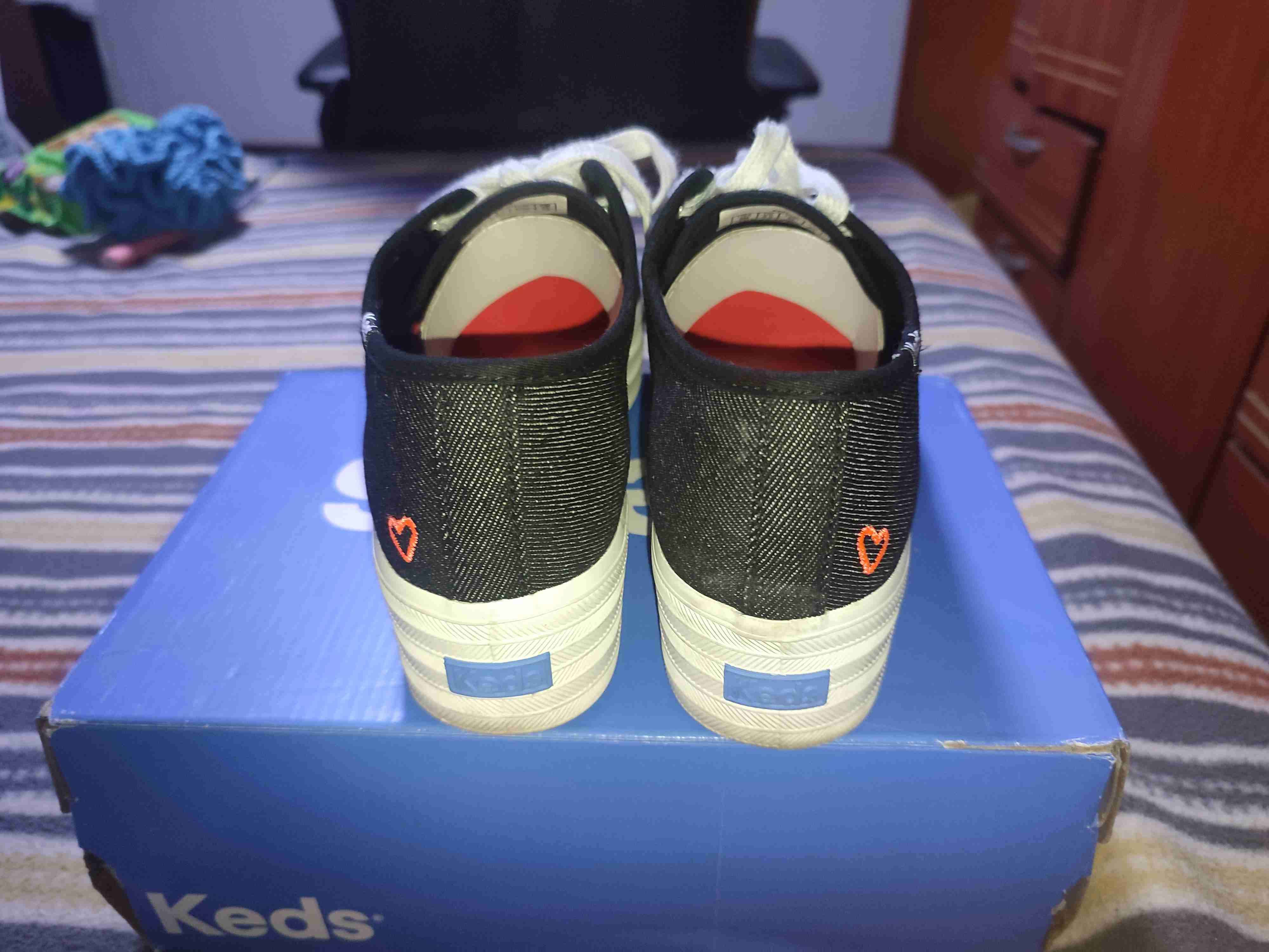 Zapatillas negras Keds con plataforma - 3