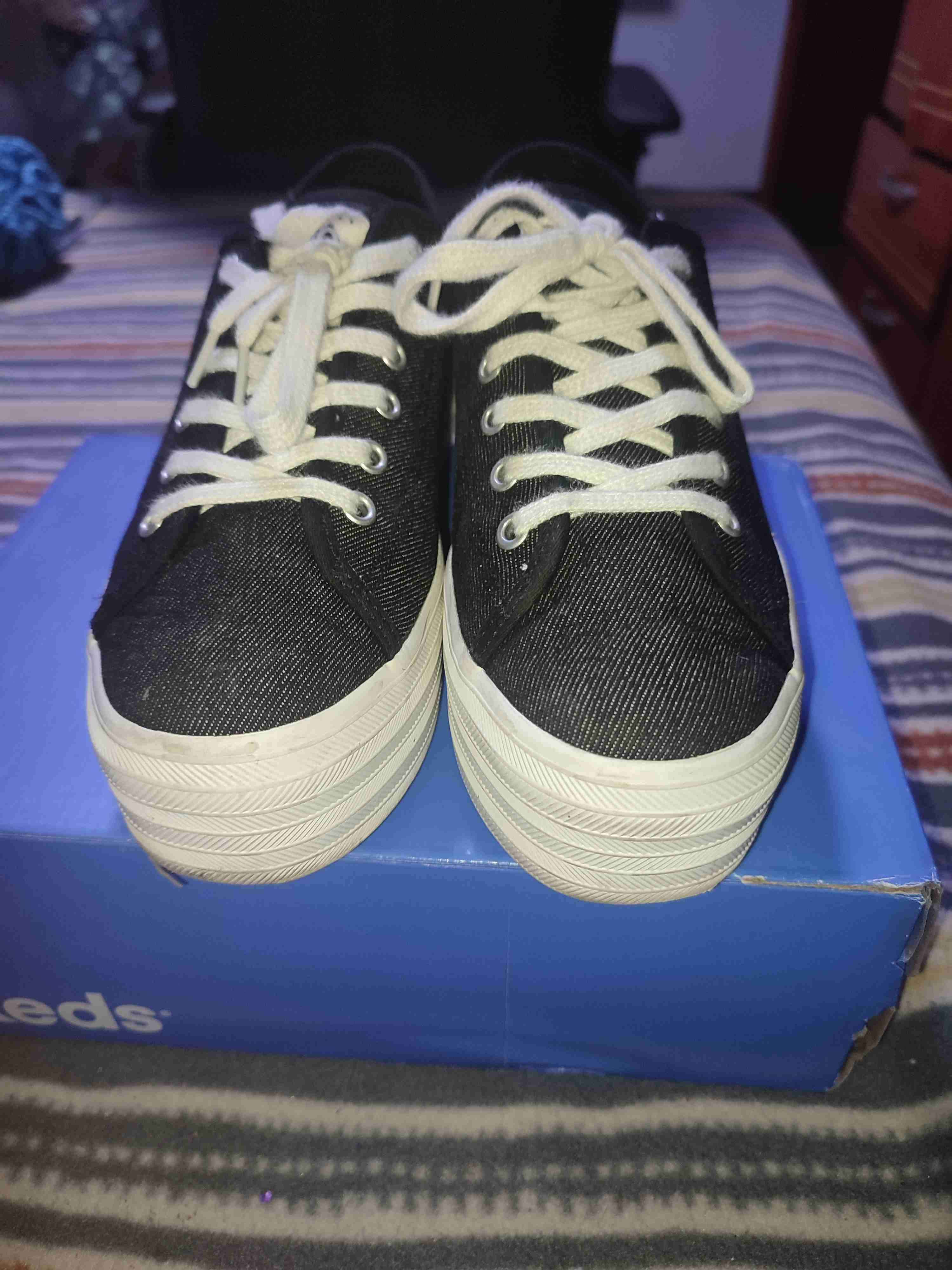 Zapatillas negras Keds con plataforma - 6