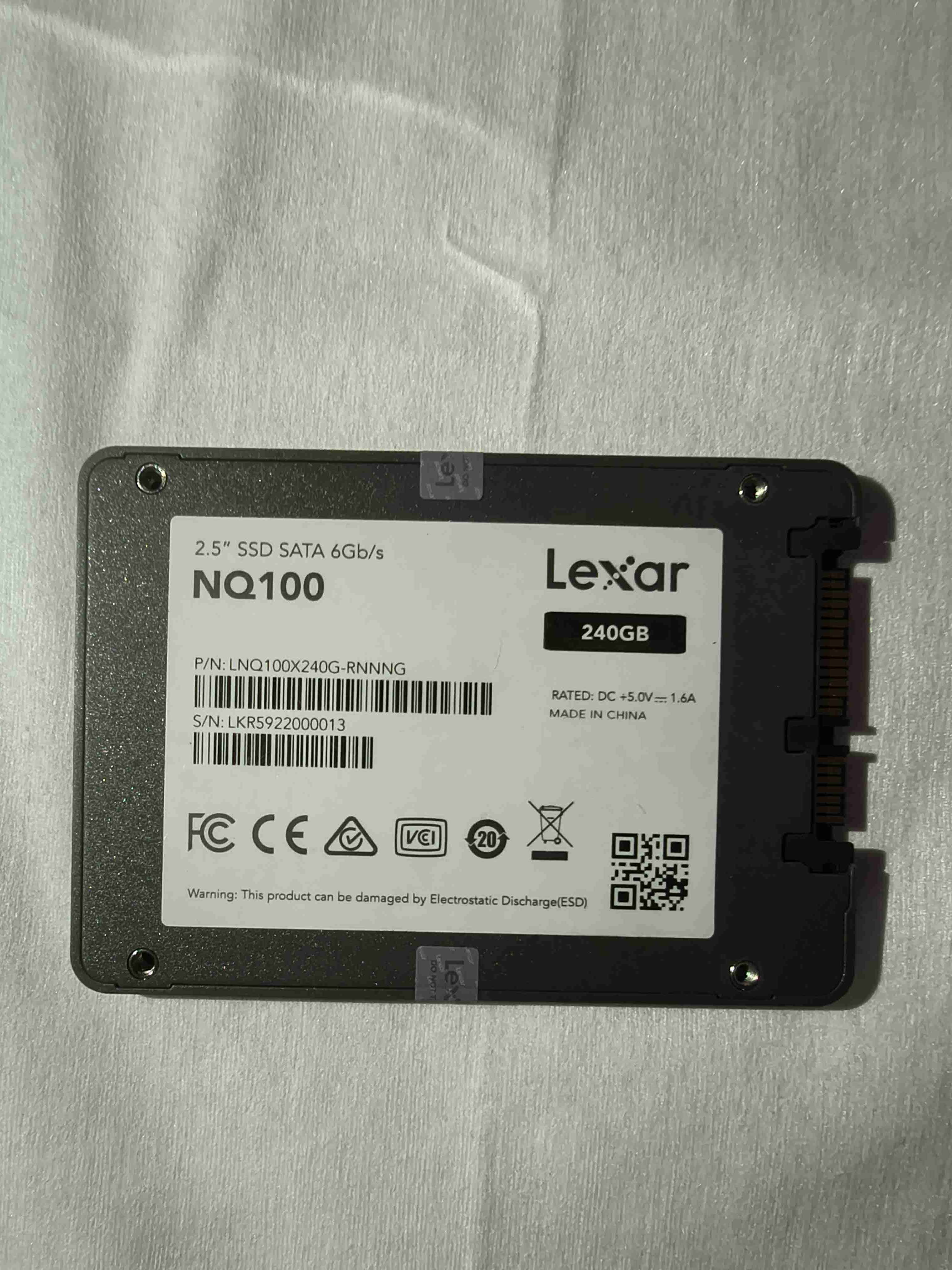 Disco Sólido Lexar 240GB - 2