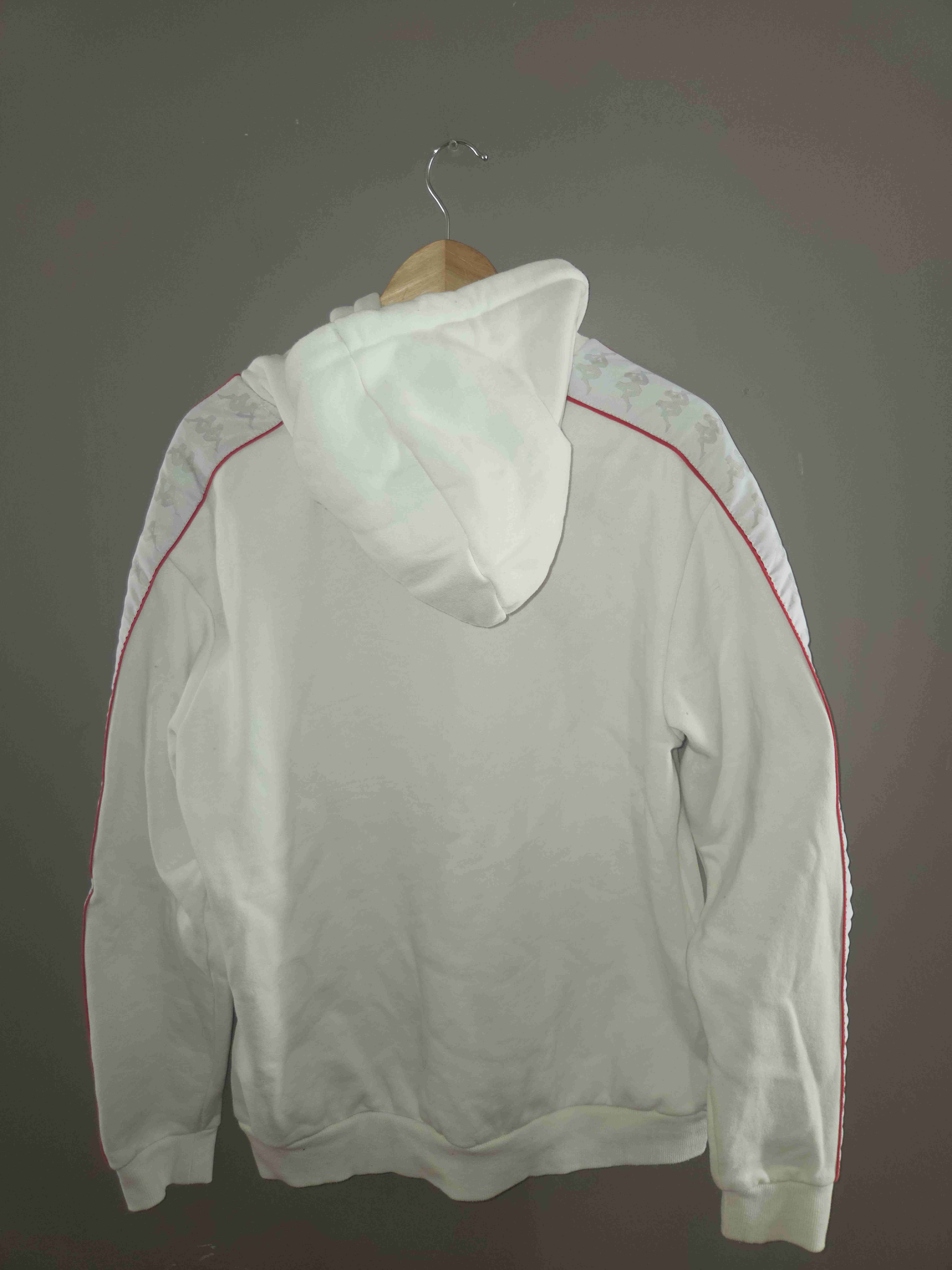 Poleron Kappa Blanco/Rojo - 2