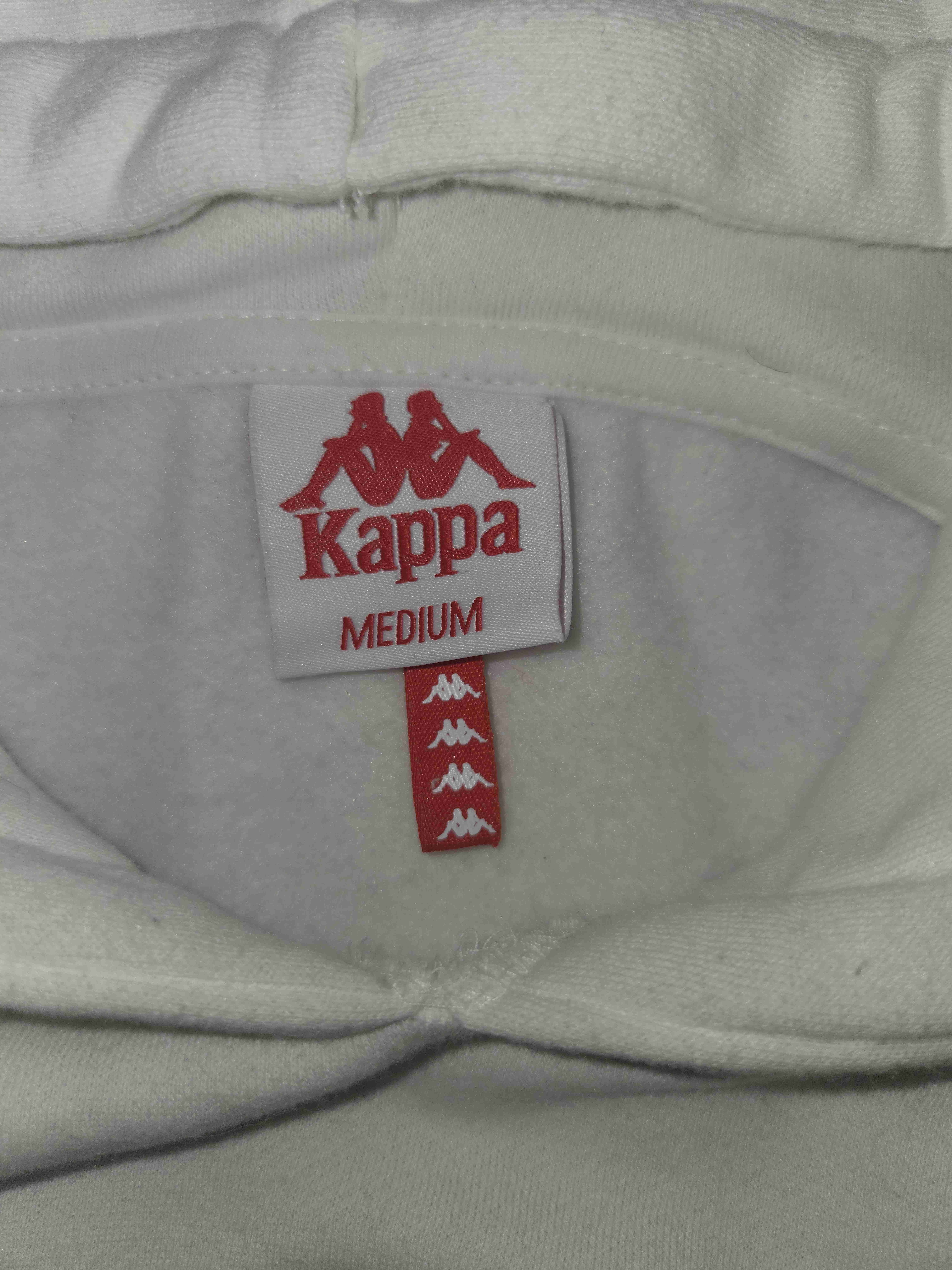 Poleron Kappa Blanco/Rojo - 4