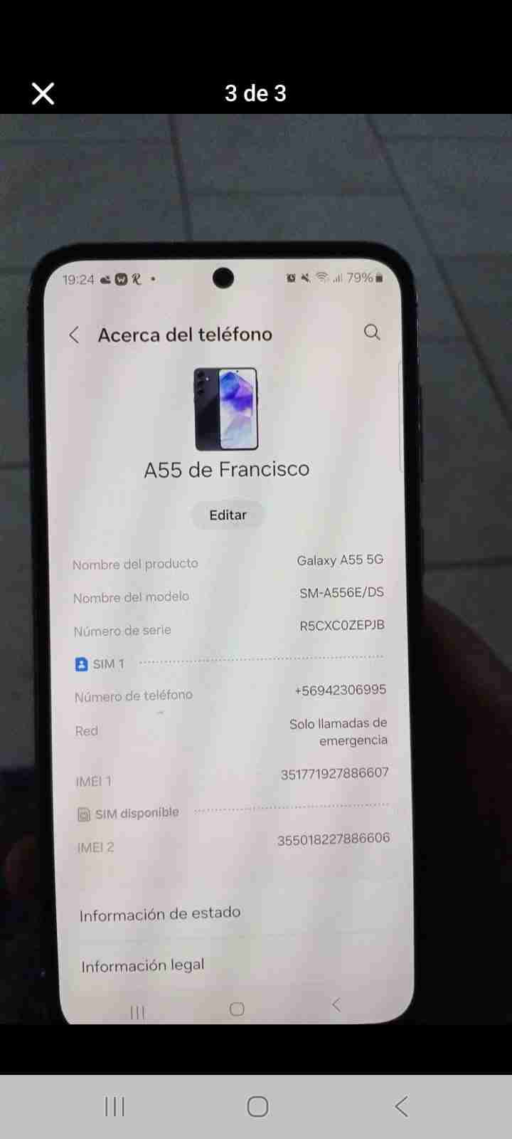 Smartphone pantalla táctil - miniatura 3