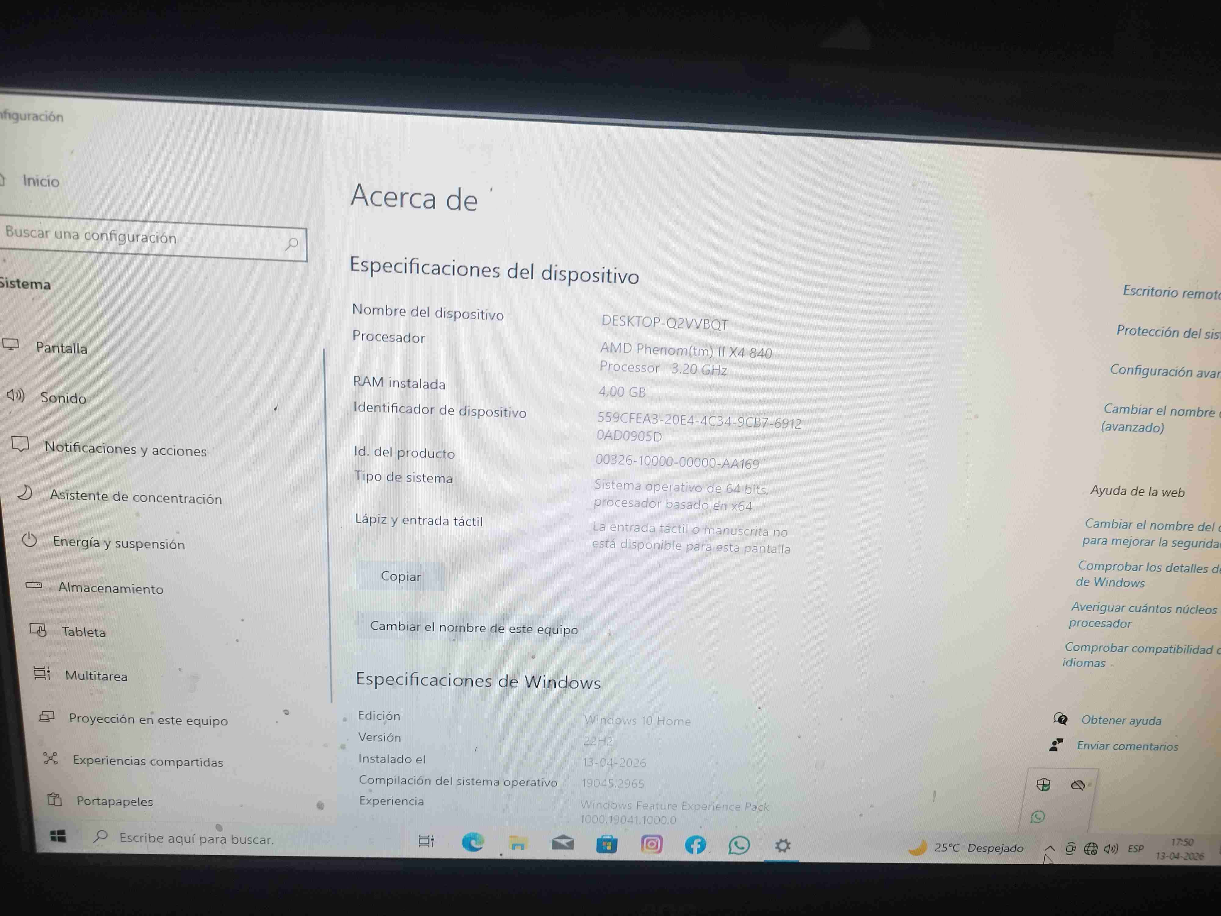 Pc con Windows 10 Home - miniatura 2
