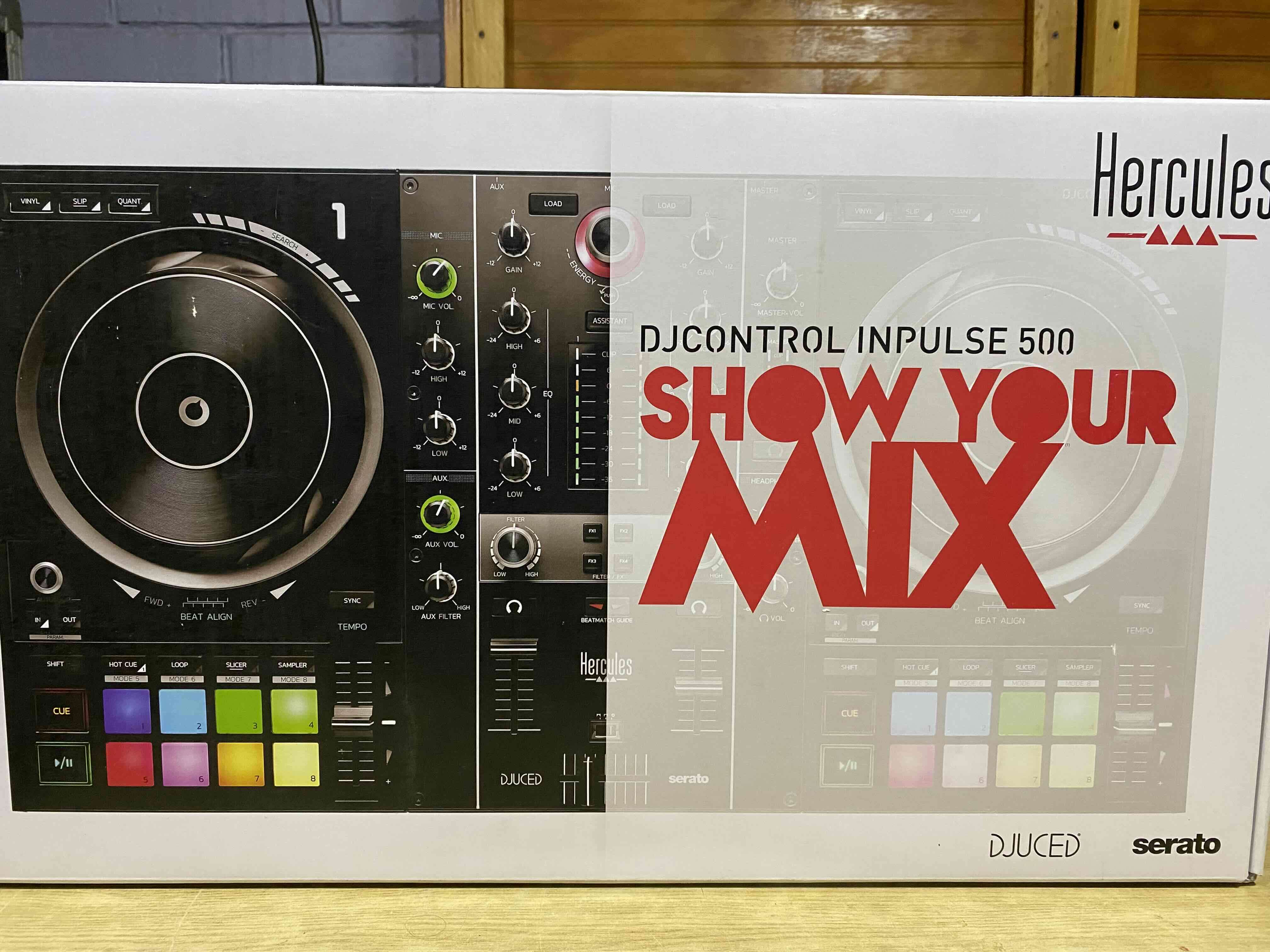 Controlador DJ Hercules Inpulse 500 - miniatura 1
