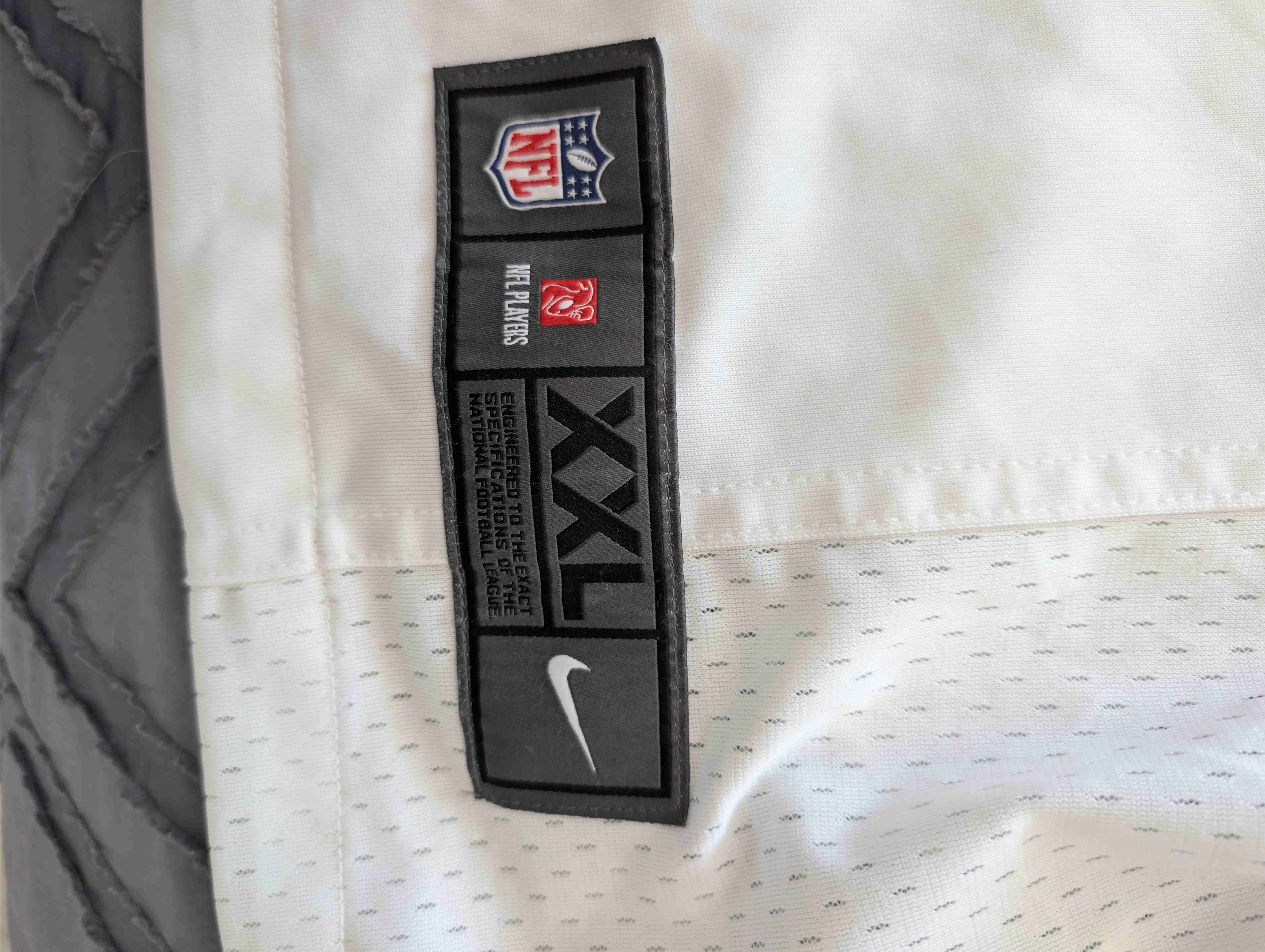 Camiseta deportiva NFL blanca - miniatura 3