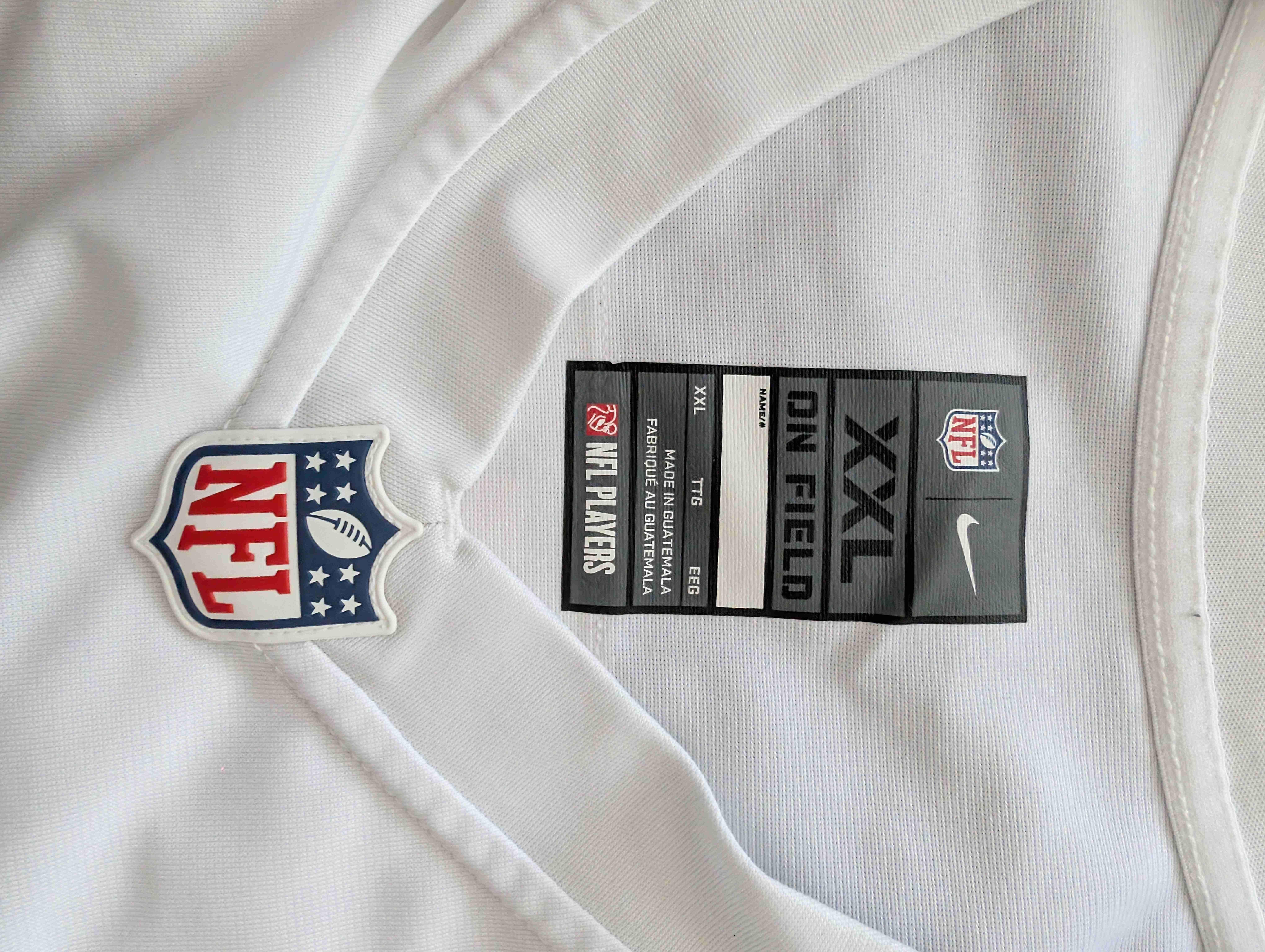 Camiseta deportiva NFL blanca - miniatura 4