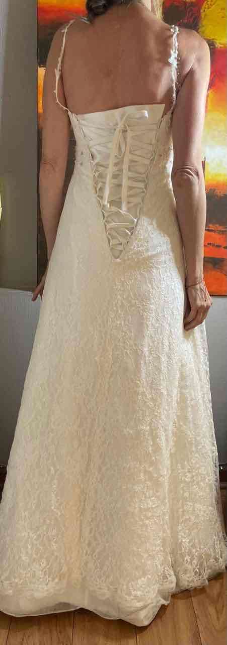 Vestido de novia encaje blanco - miniatura 5