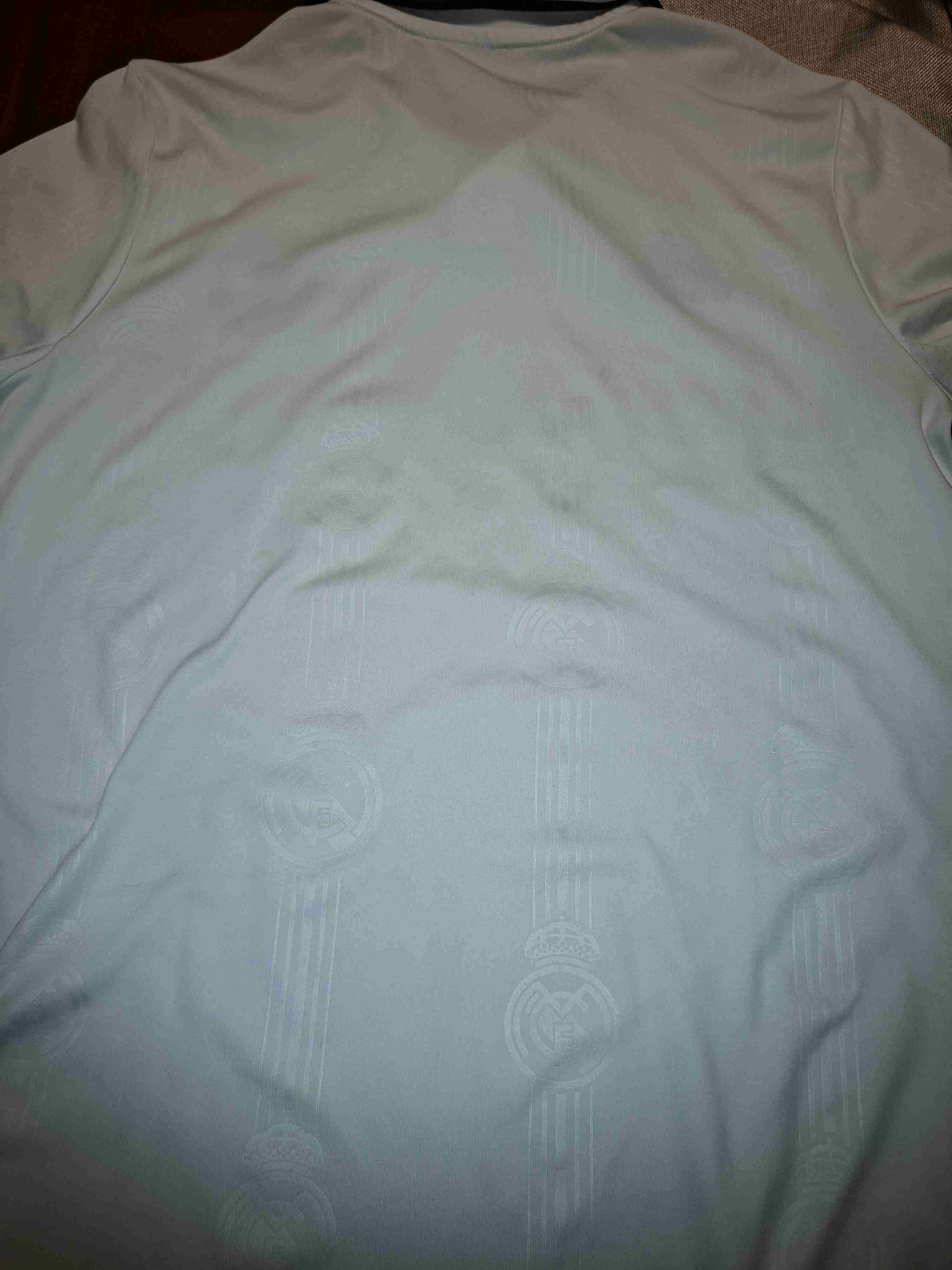 Camiseta adidas Real Madrid blanca niñ@ - miniatura 3