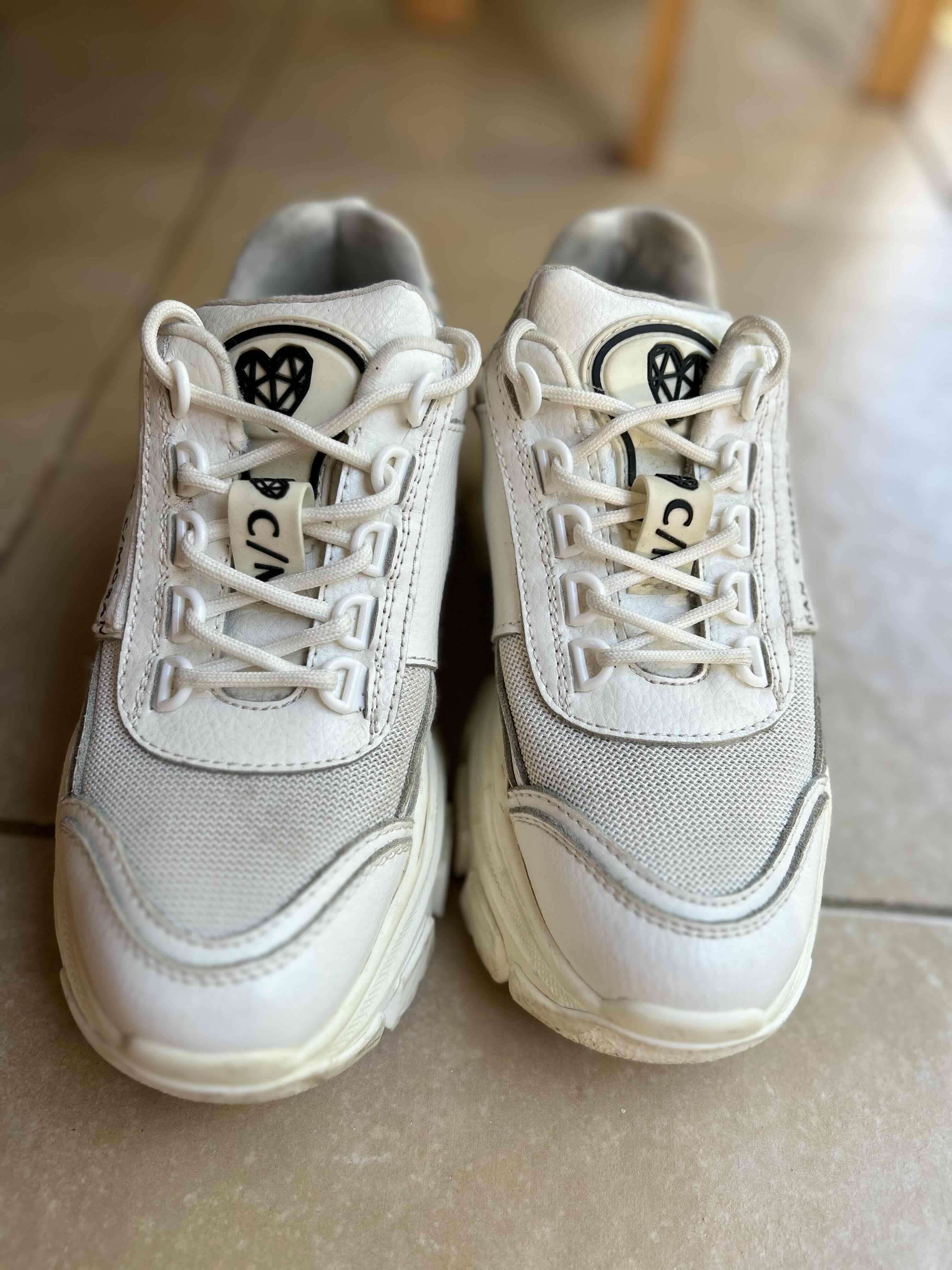 Zapatillas C/moran cuero 38 - miniatura 2