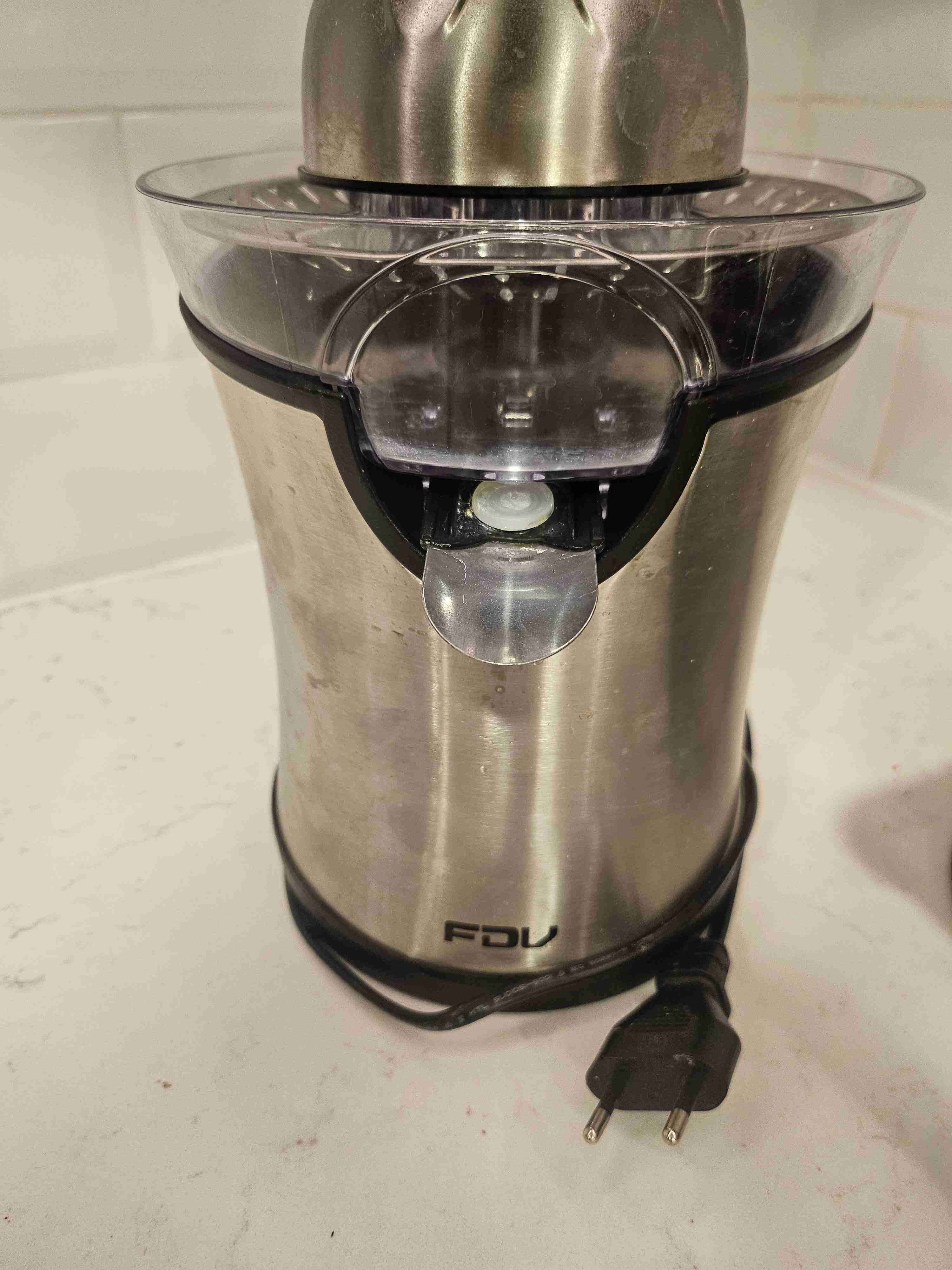 Exprimidor eléctrico de acero inoxidable - miniatura 2