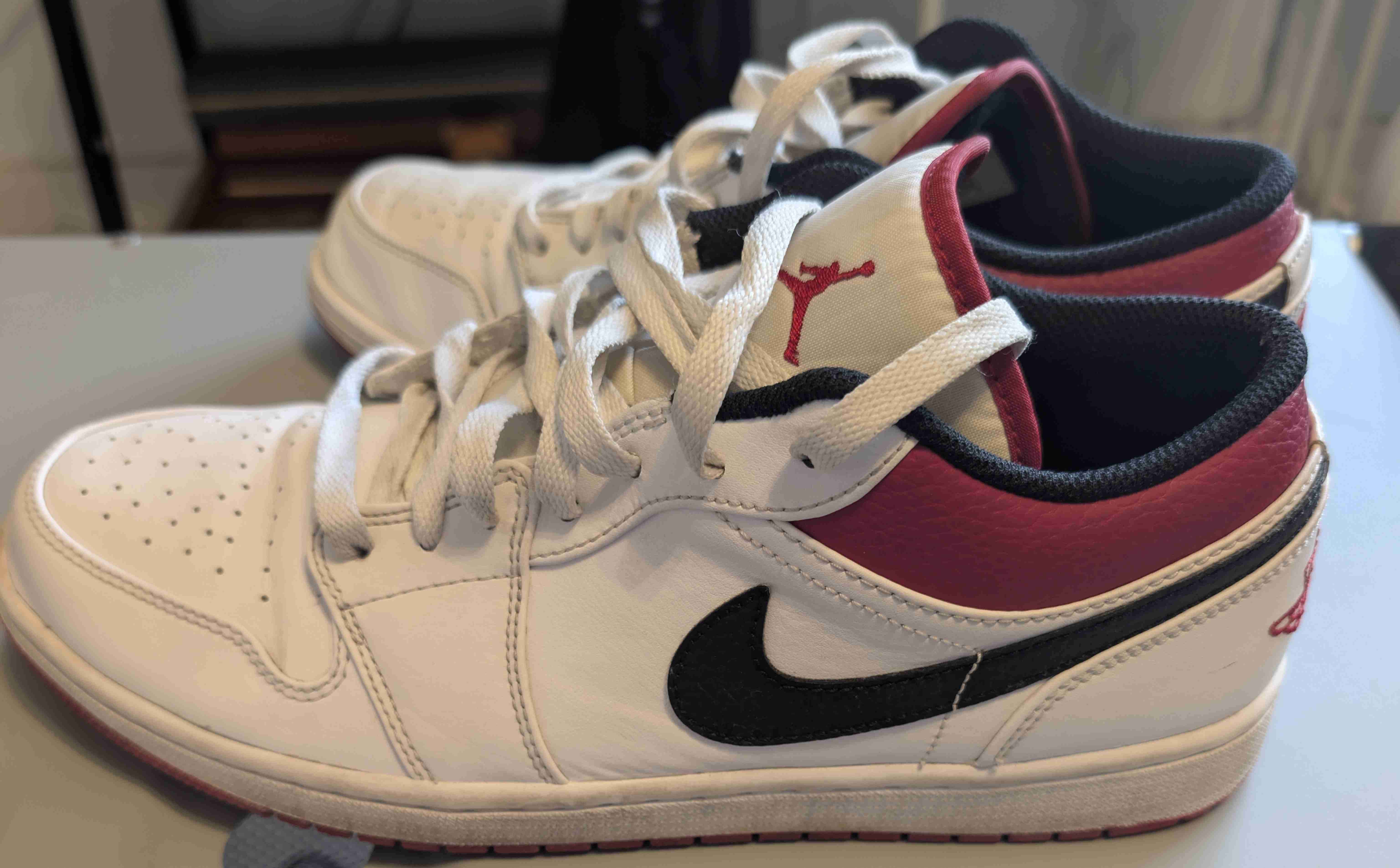 Zapatillas Nike Air Jordan 1 Low White University - miniatura 1