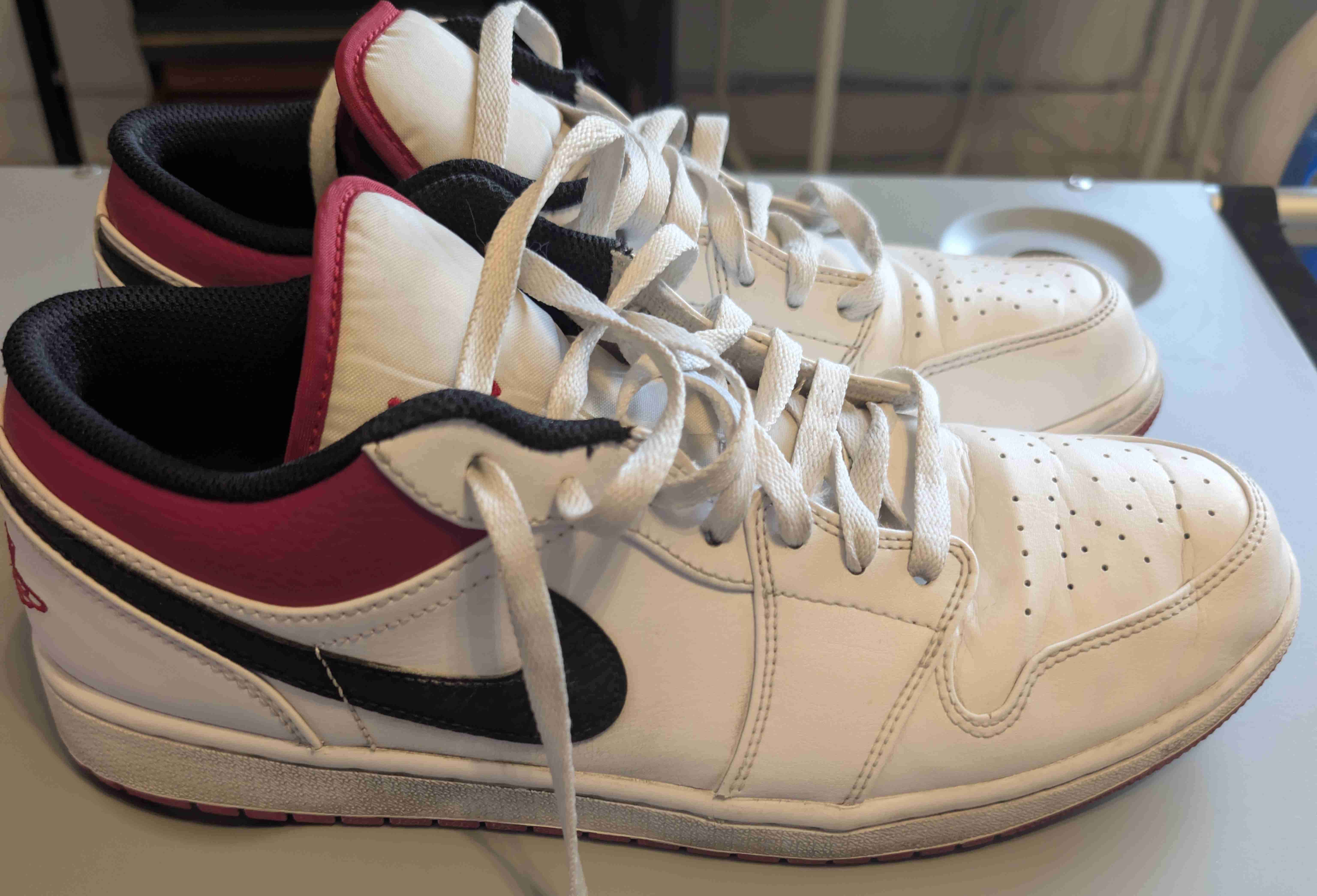 Zapatillas Nike Air Jordan 1 Low White University - miniatura 2