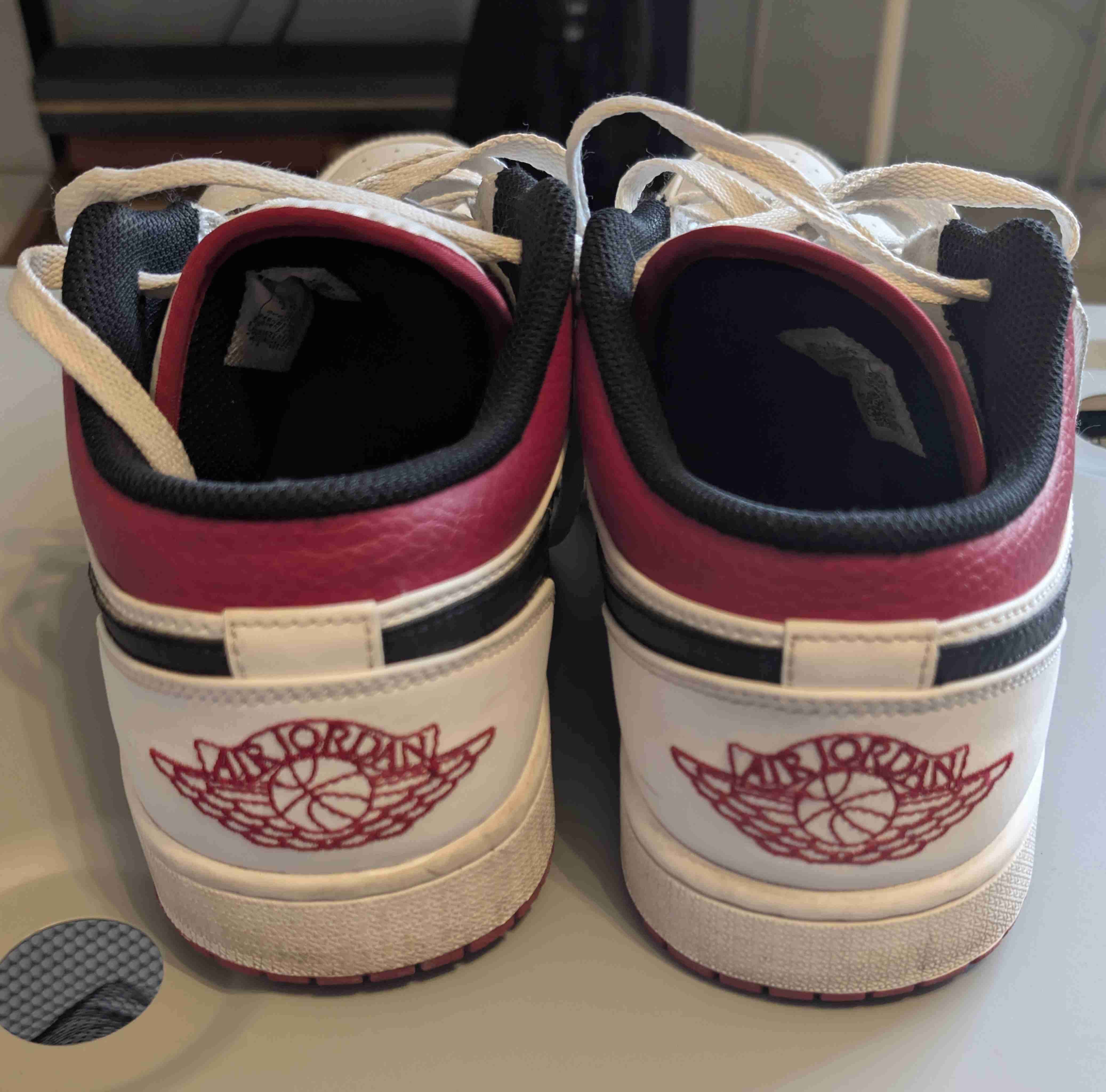 Zapatillas Nike Air Jordan 1 Low White University - miniatura 3