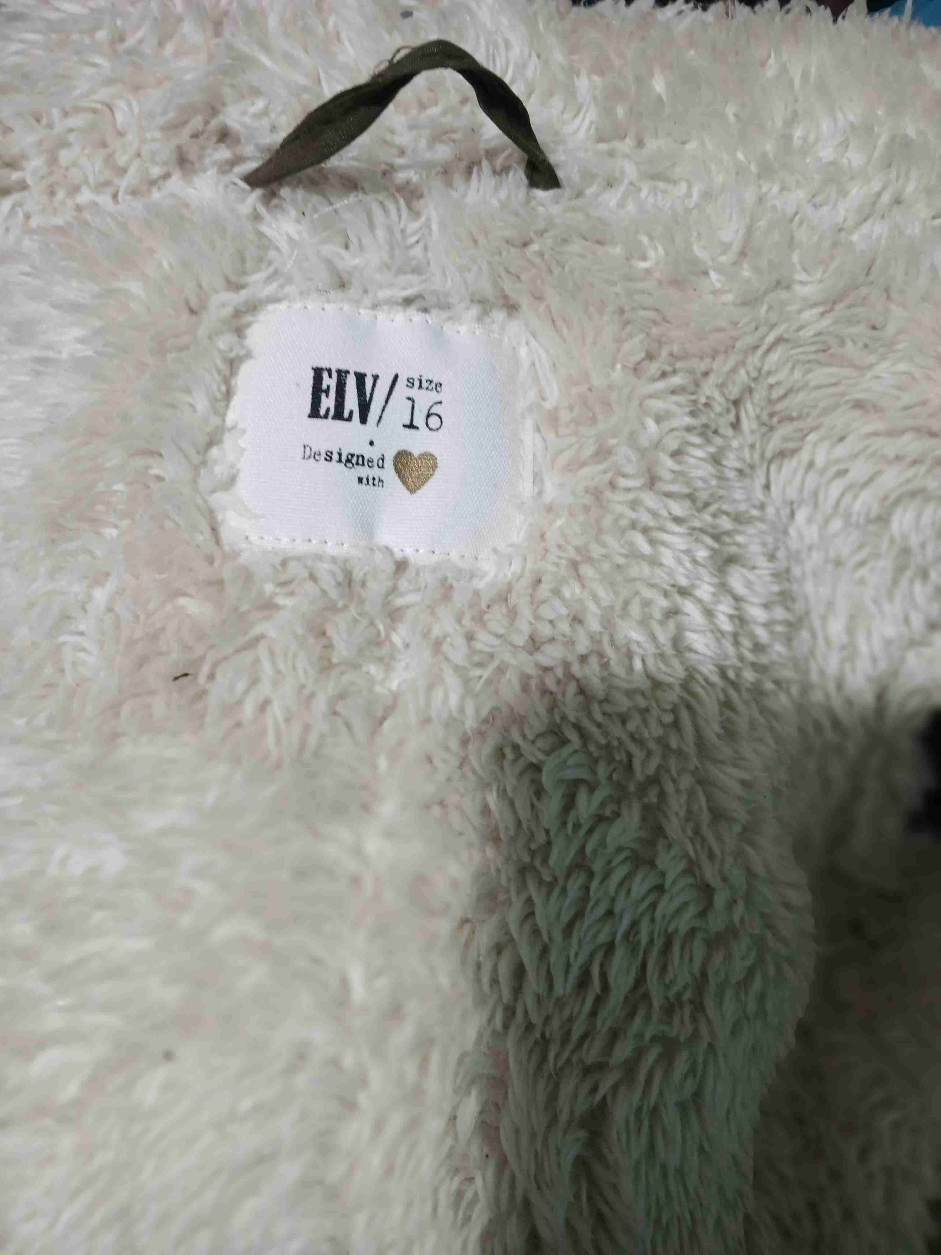 Parka verde con capucha y estrella - miniatura 4