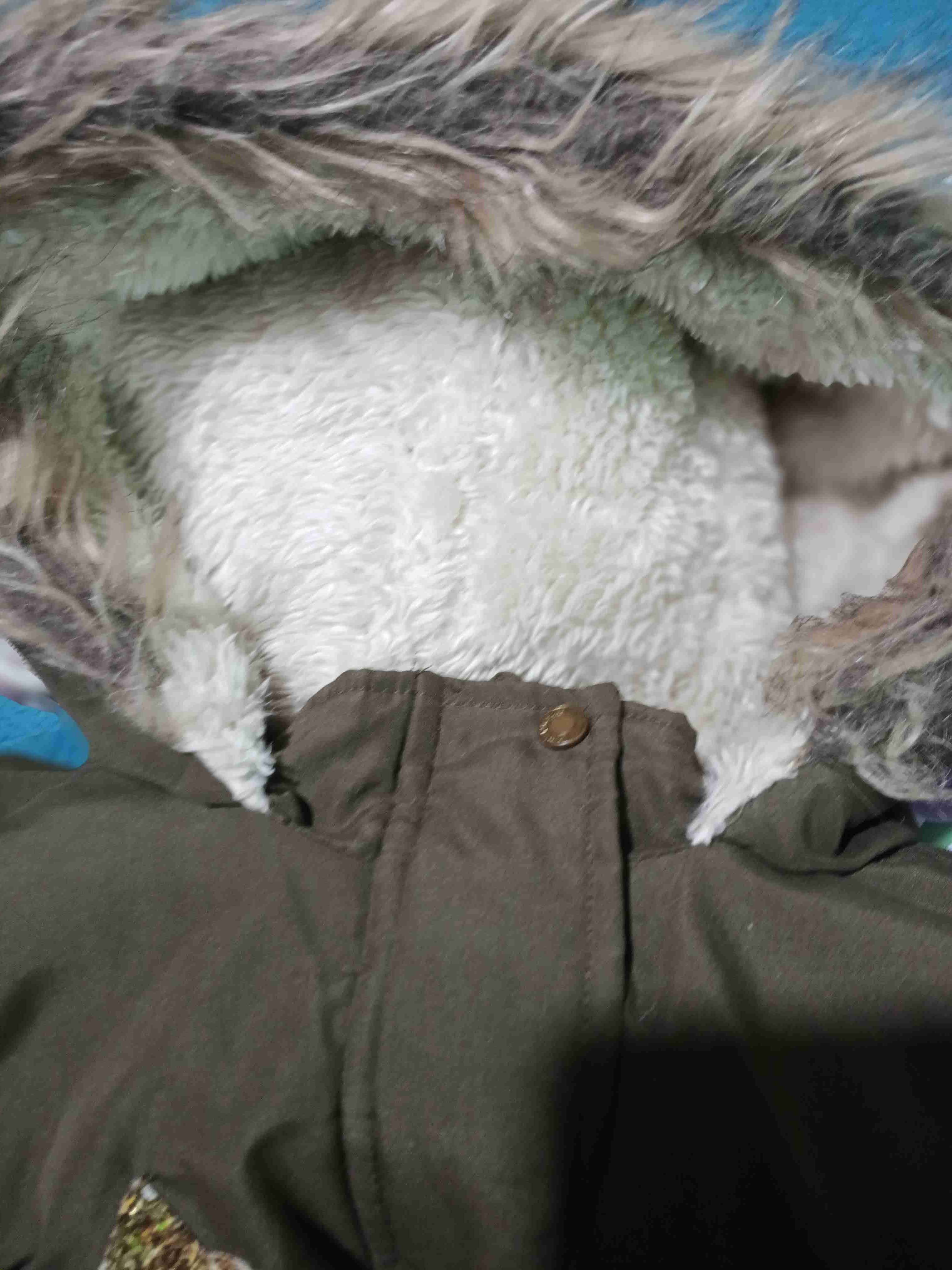 Parka verde con capucha y estrella - miniatura 5