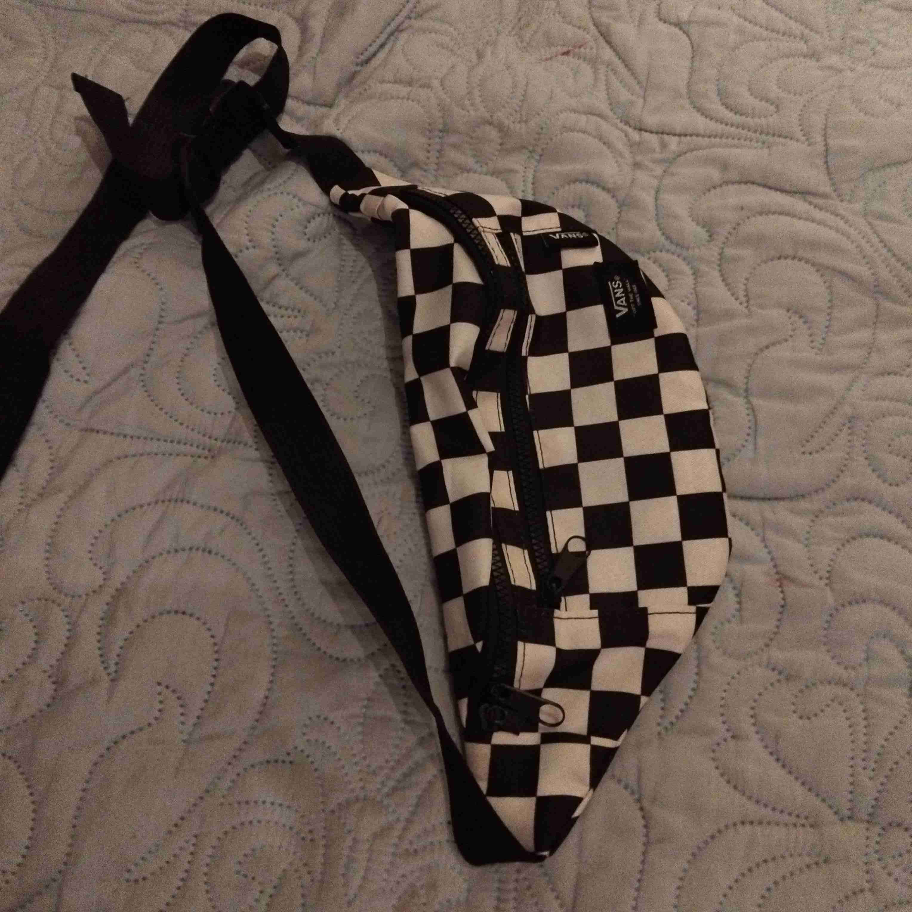 Riñonera de cuadros Vans