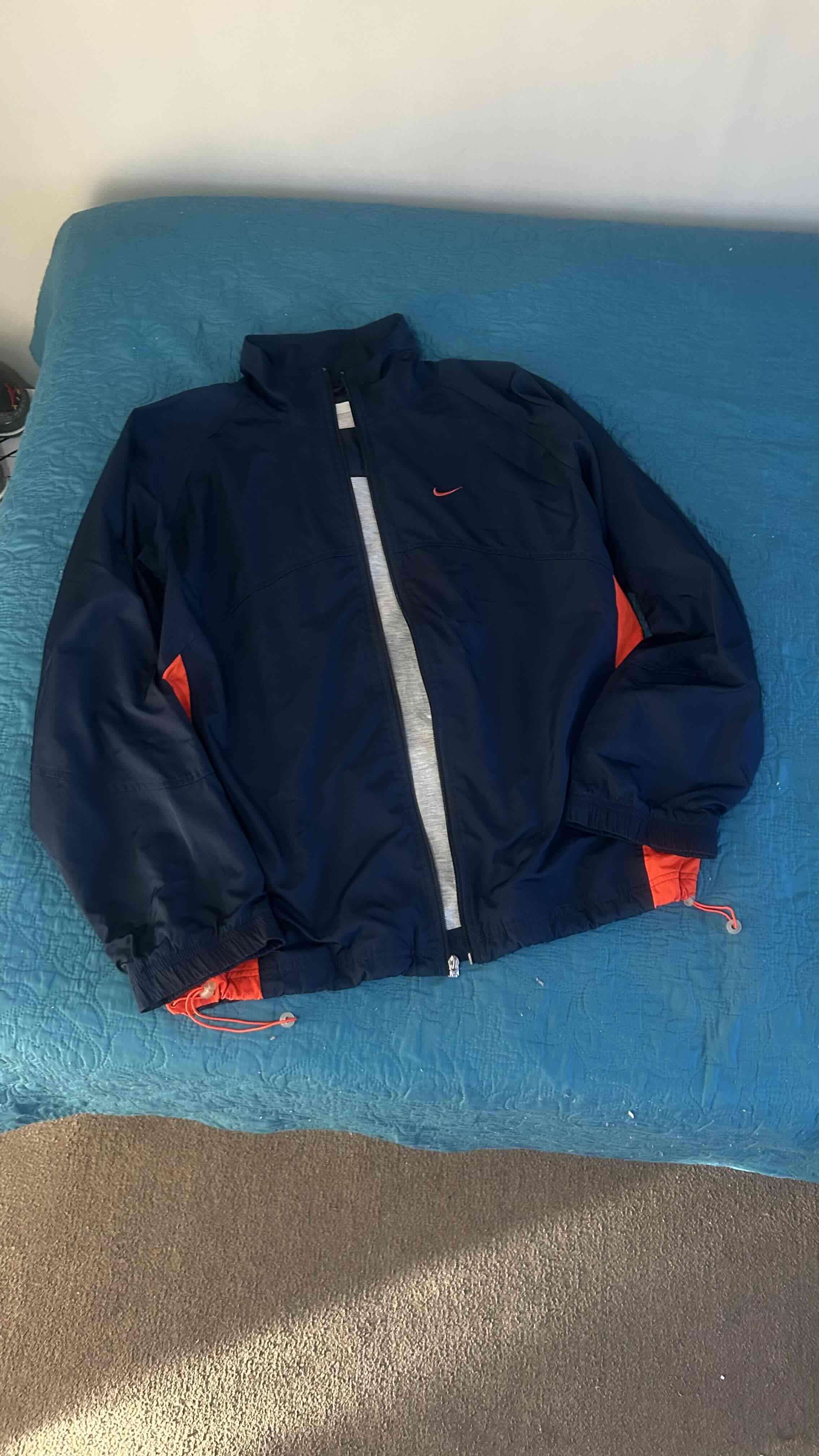 Cortavientos nike azul - 1