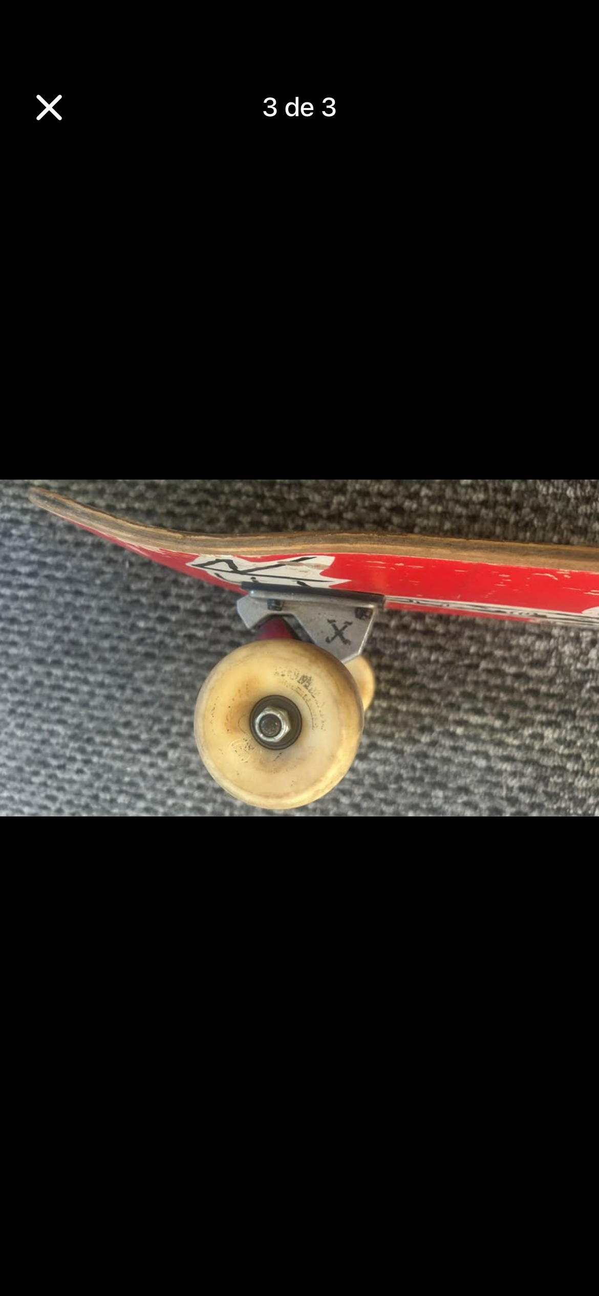 Skateboard rojo BAKER llegar y usar. - miniatura 3