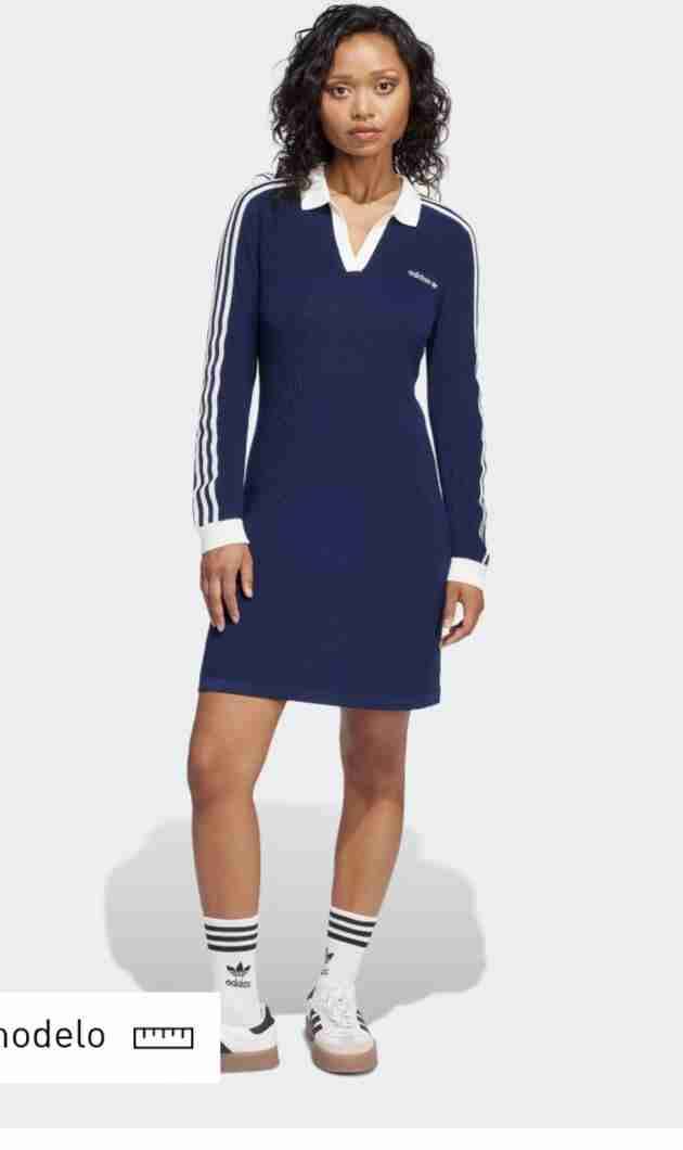 Vestido deportivo azul Adidas - 1