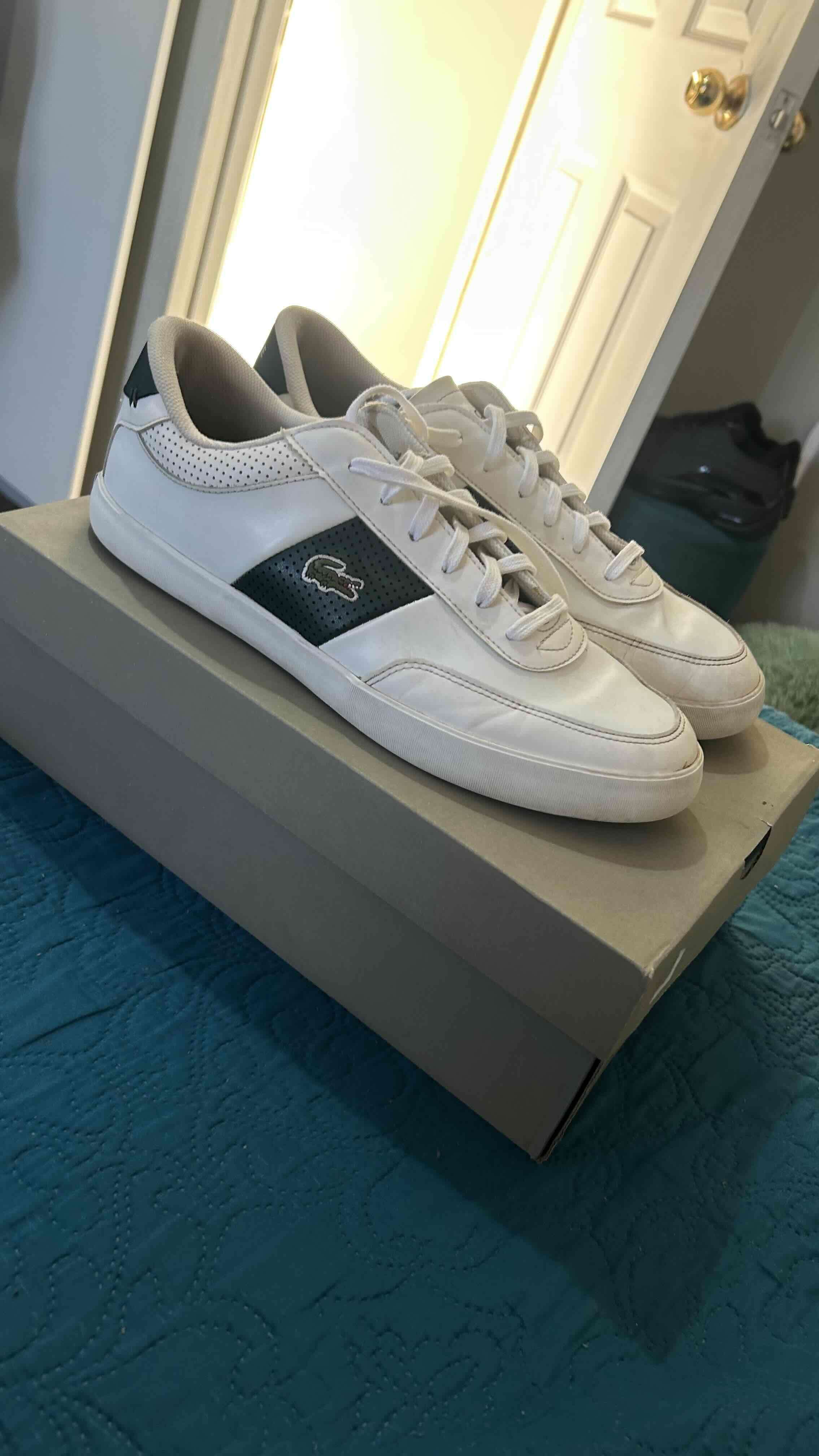 Zapatillas hombre Lacoste blancas - miniatura 2