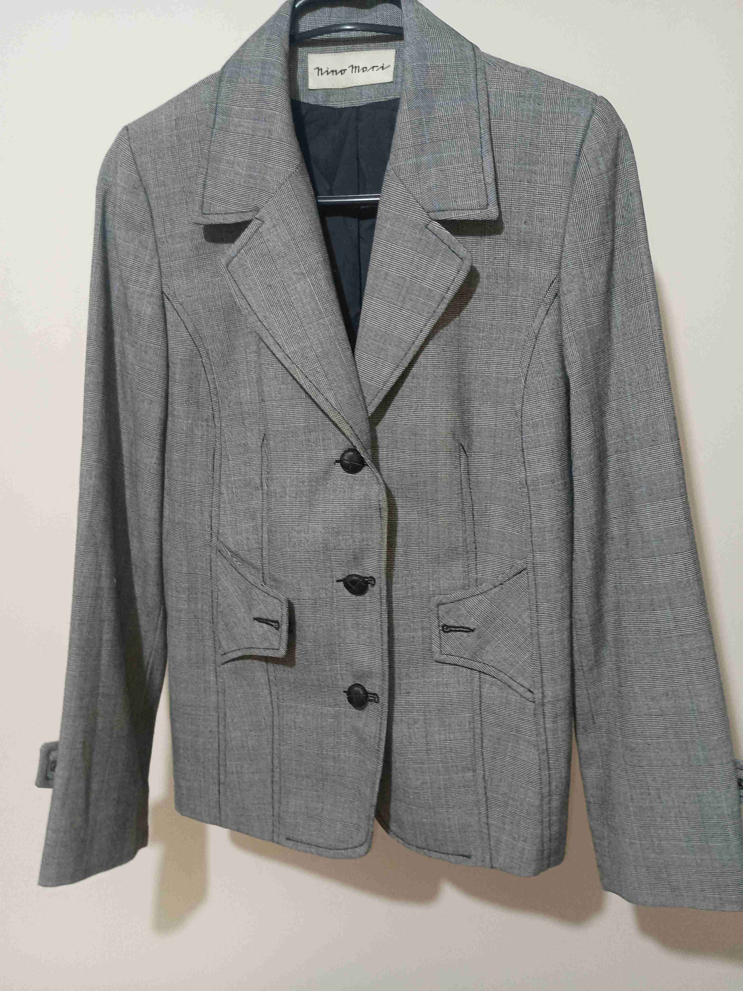 Blazer gris clásico - miniatura 3