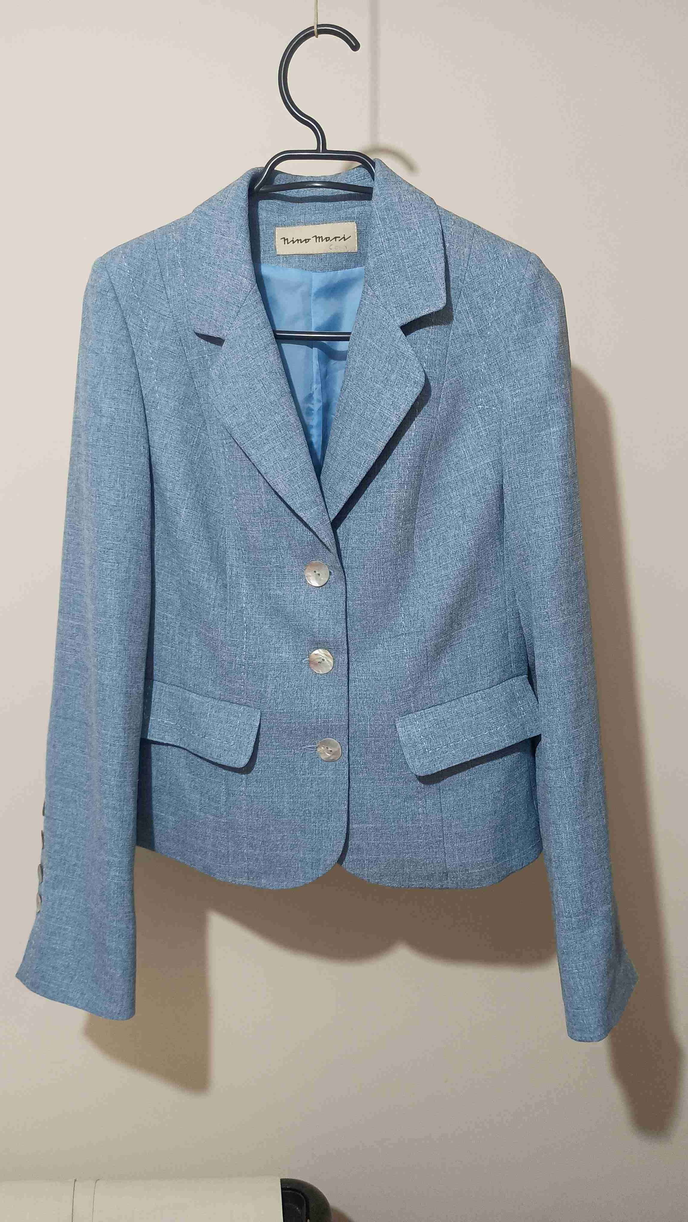 Blazer azul mujer - 1