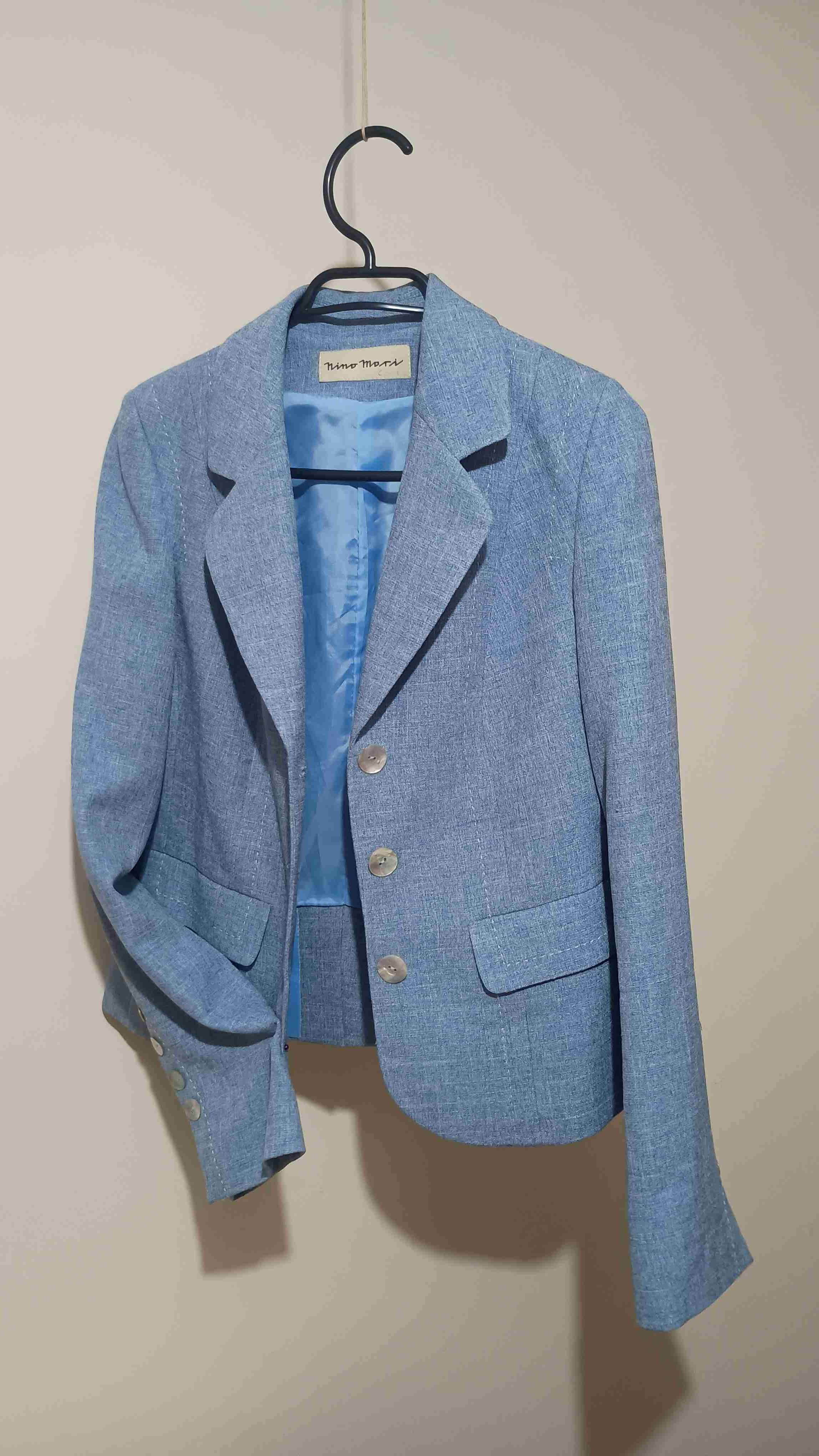 Blazer azul mujer - 3